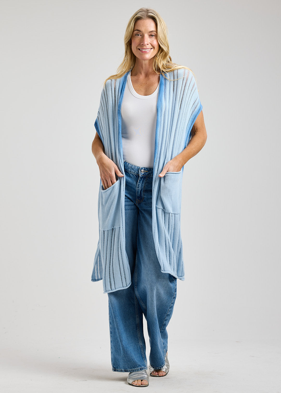 Dyed Finish Cardi