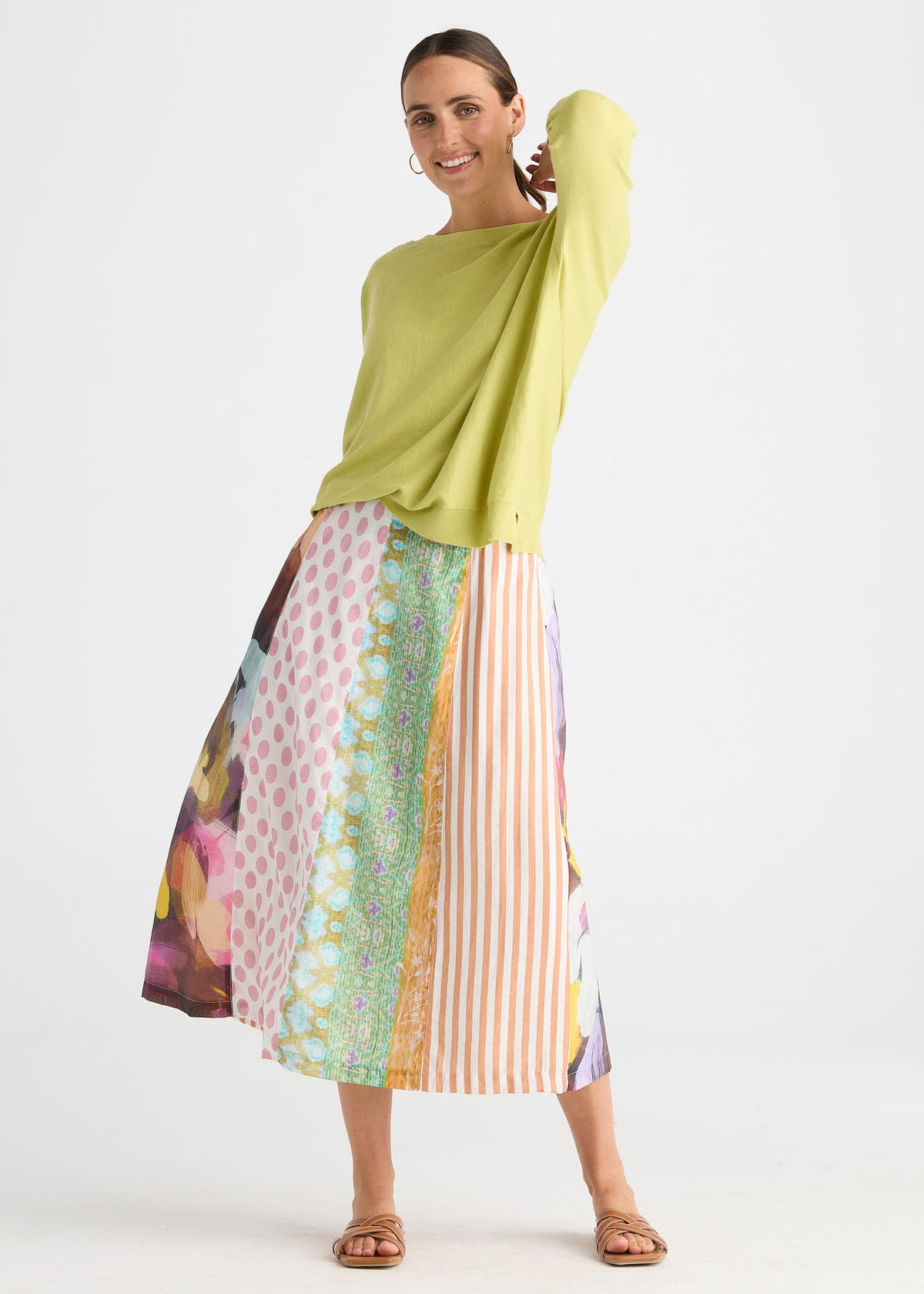 Button Boat Neck