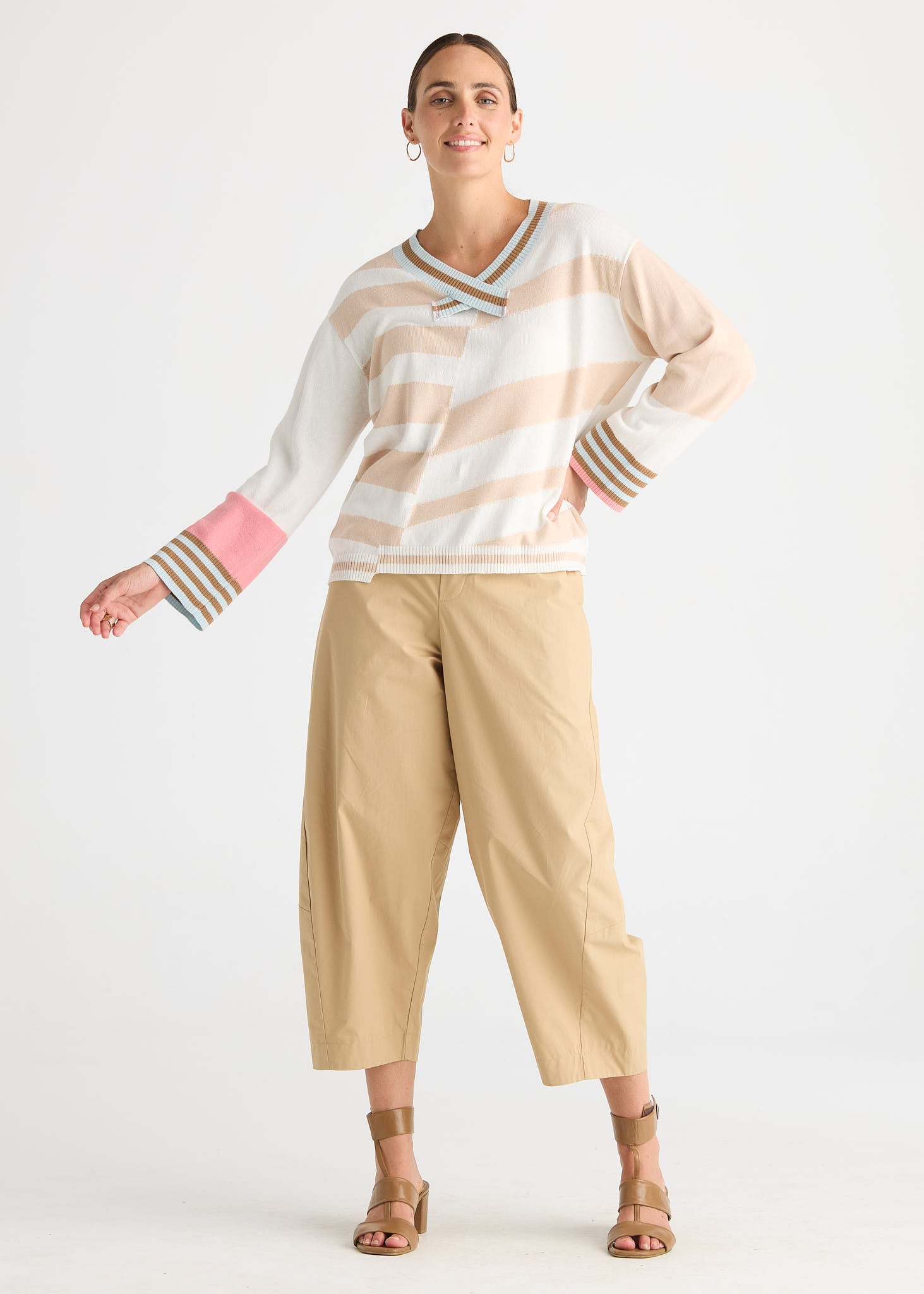 Crazy Stripe Vee