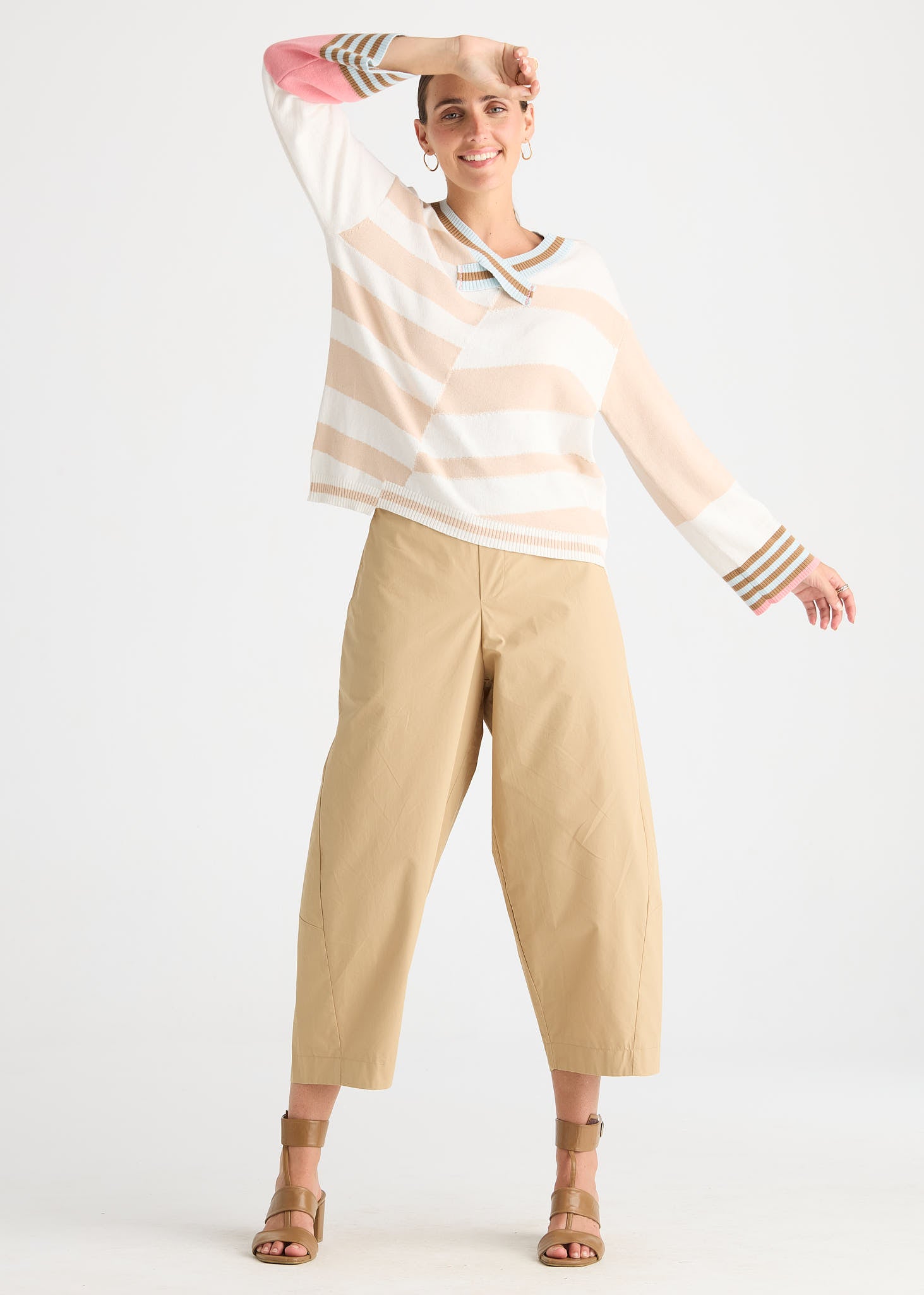 Crazy Stripe Vee