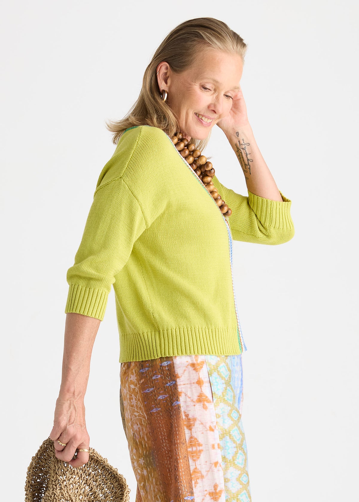 Crochet Trim Cardi