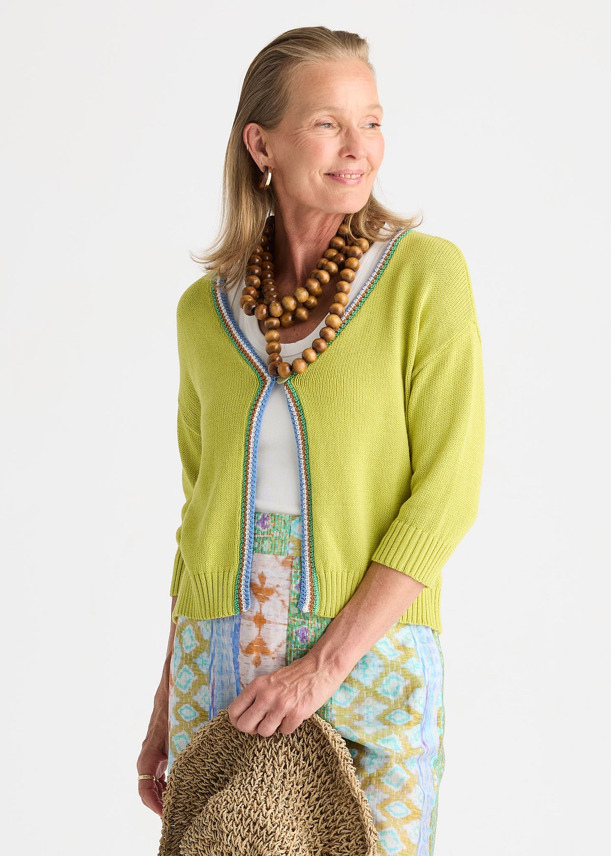 Crochet Trim Cardi