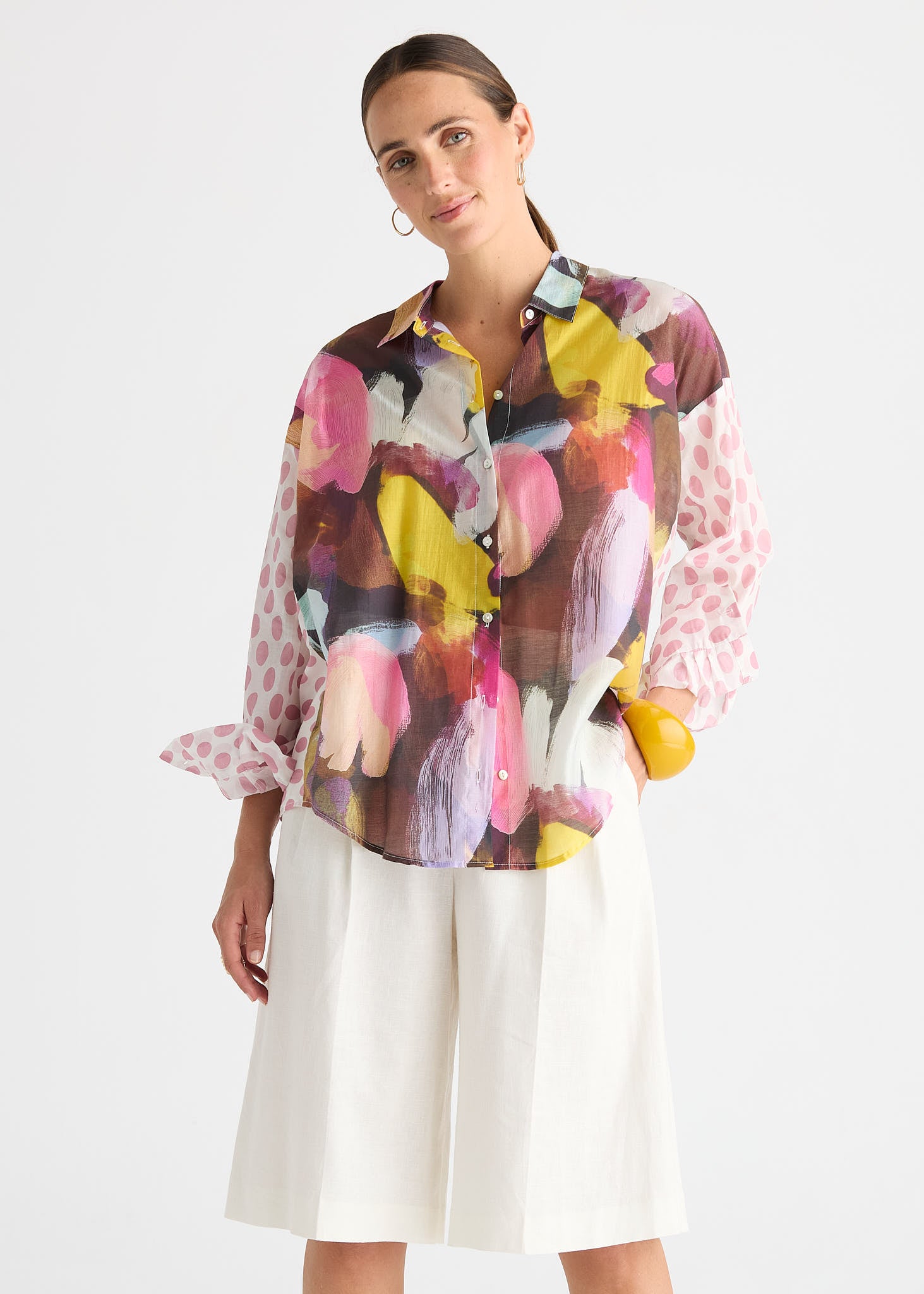 Pattern Clash Shirt