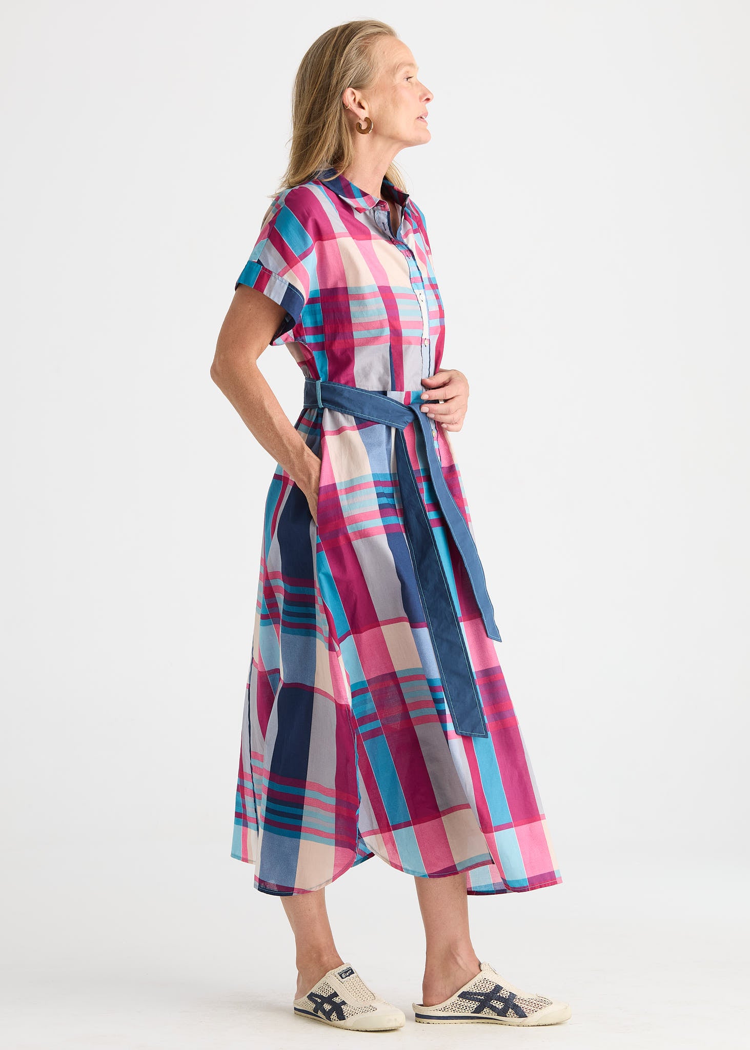 Checked Dress