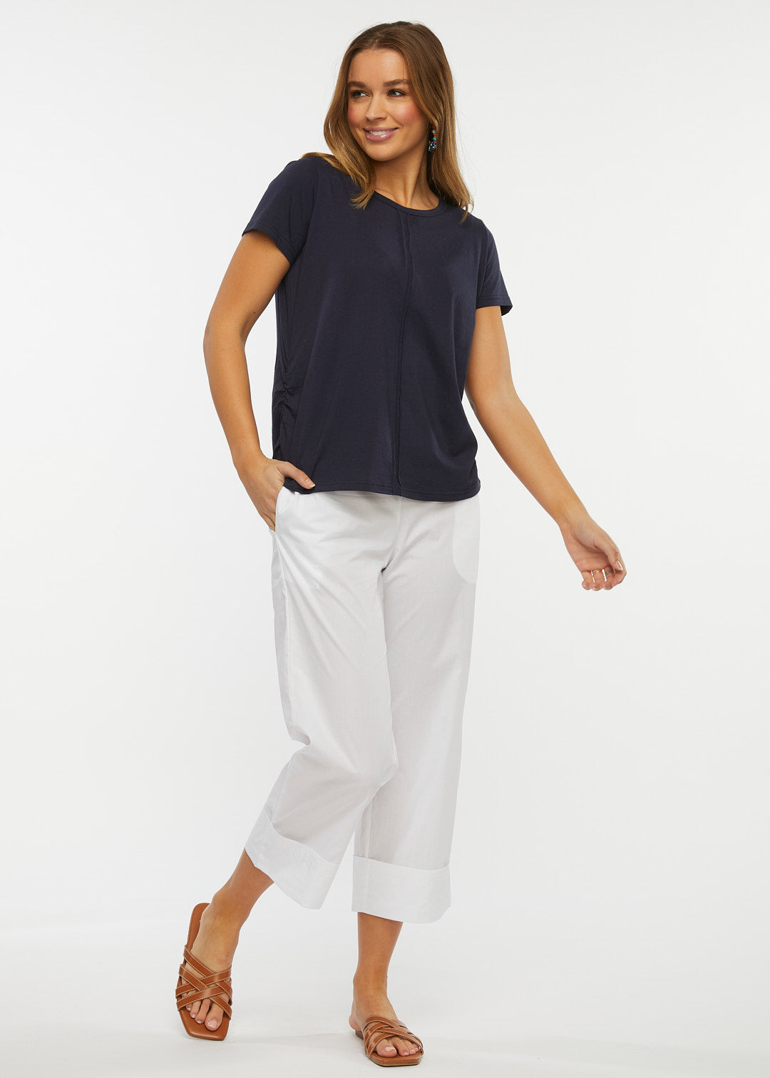 Ruched T-Shirt