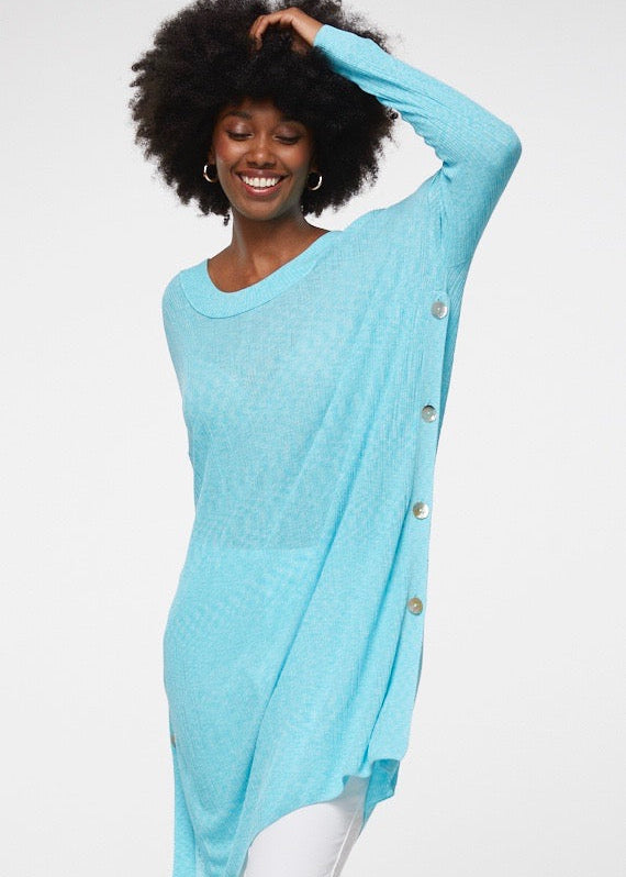 Snap Button Tunic Side Button Tunic