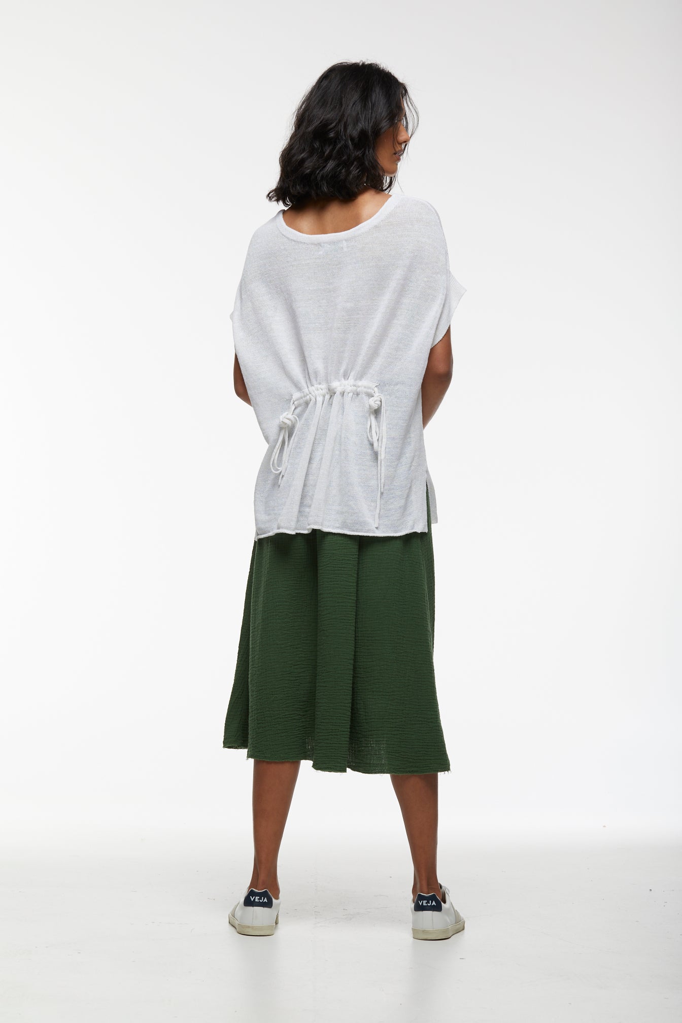 Drawstring Trim Top