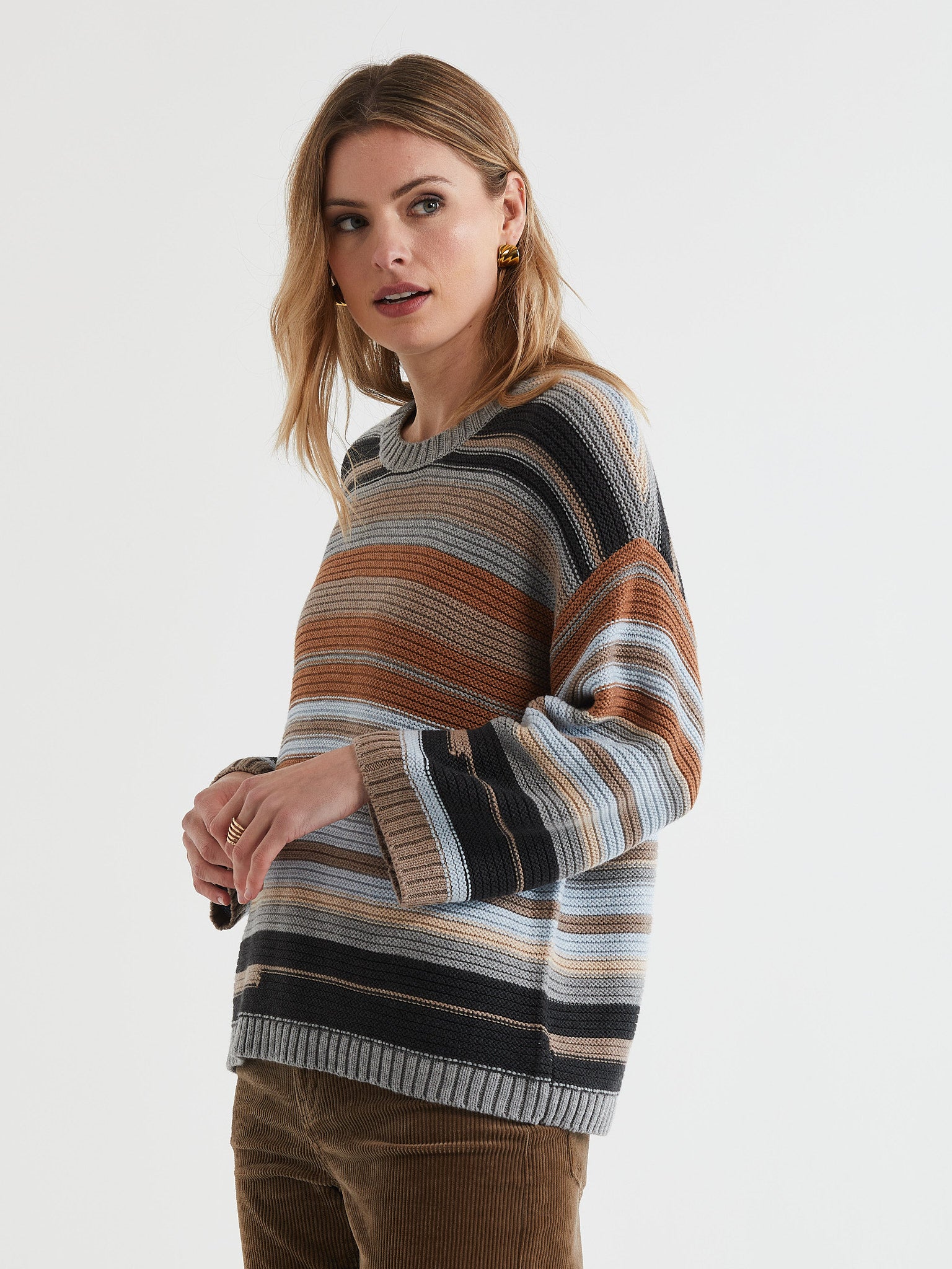 Multi Stripe Jumper