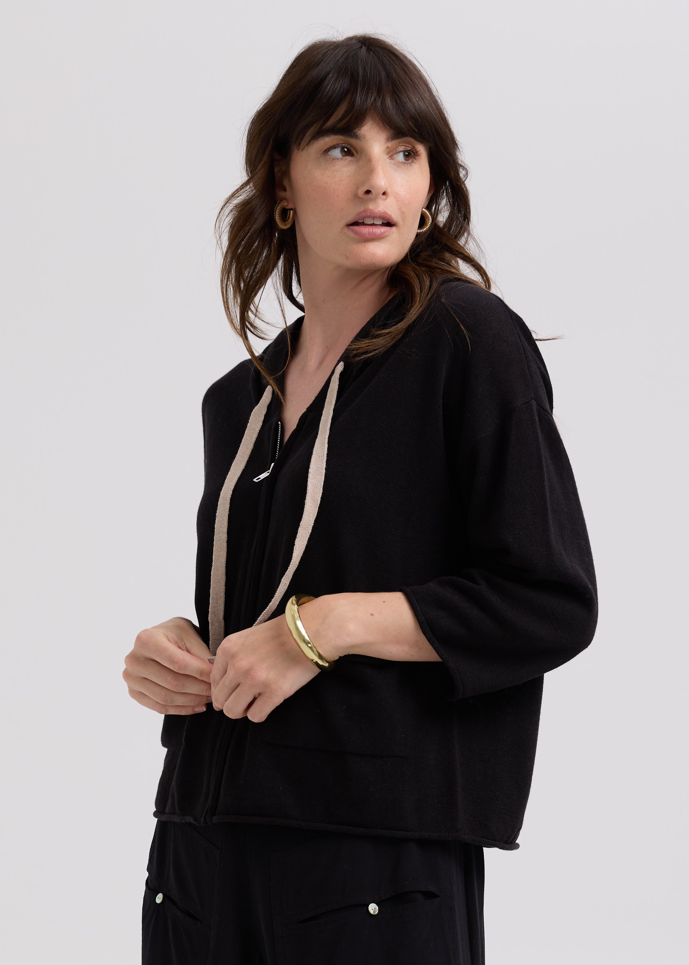 Linen Hoodie