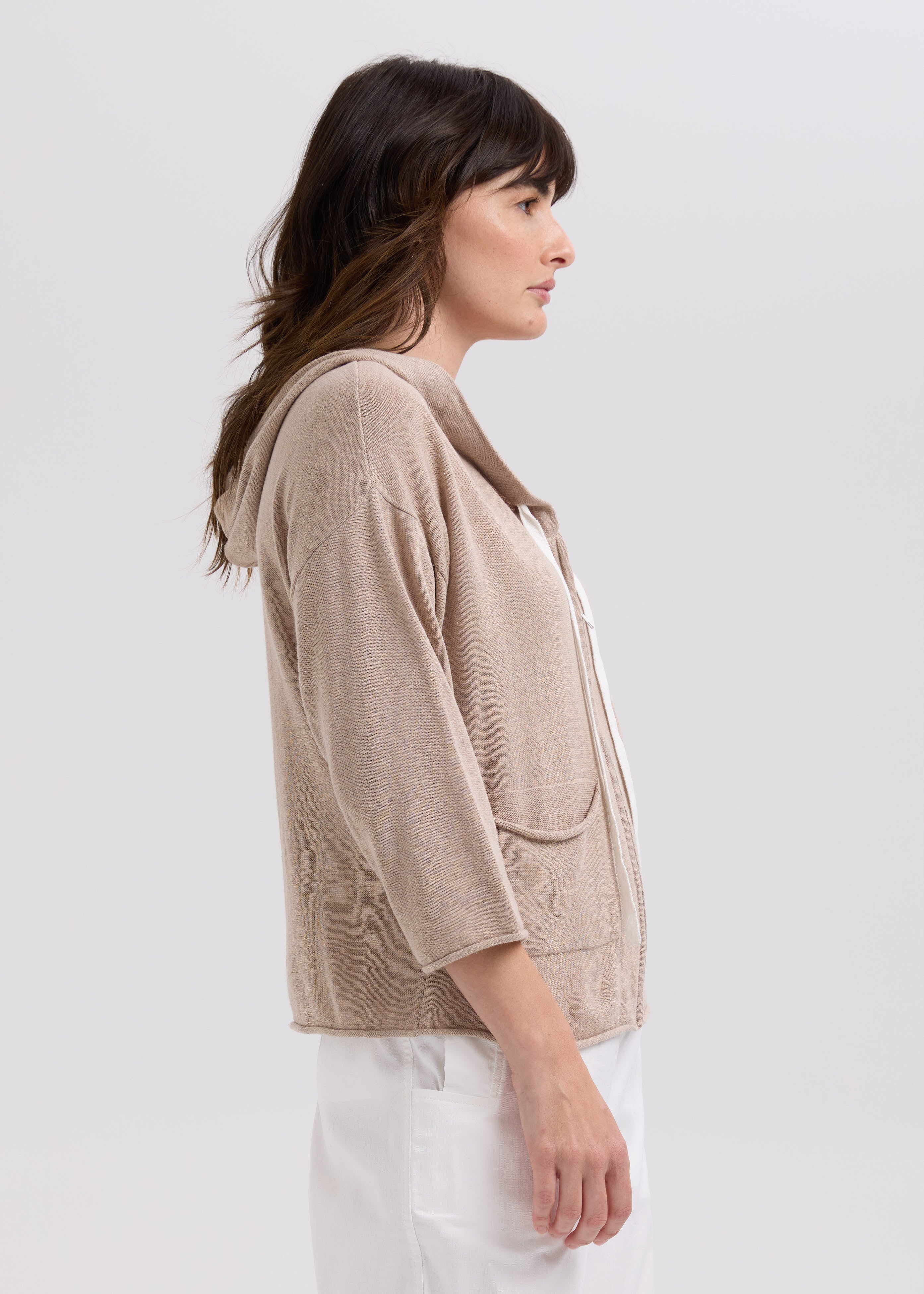 Linen Hoodie