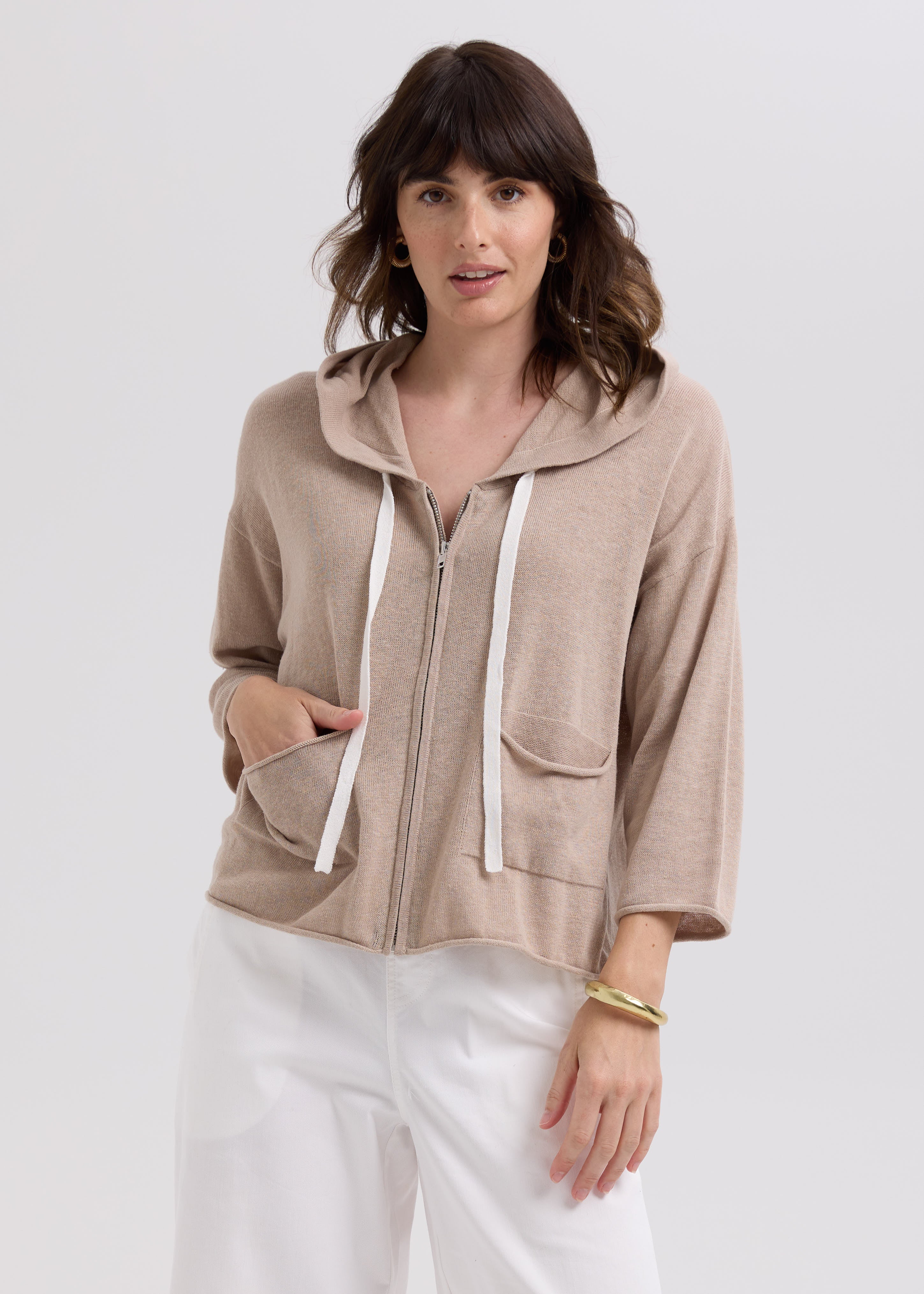 Linen Hoodie