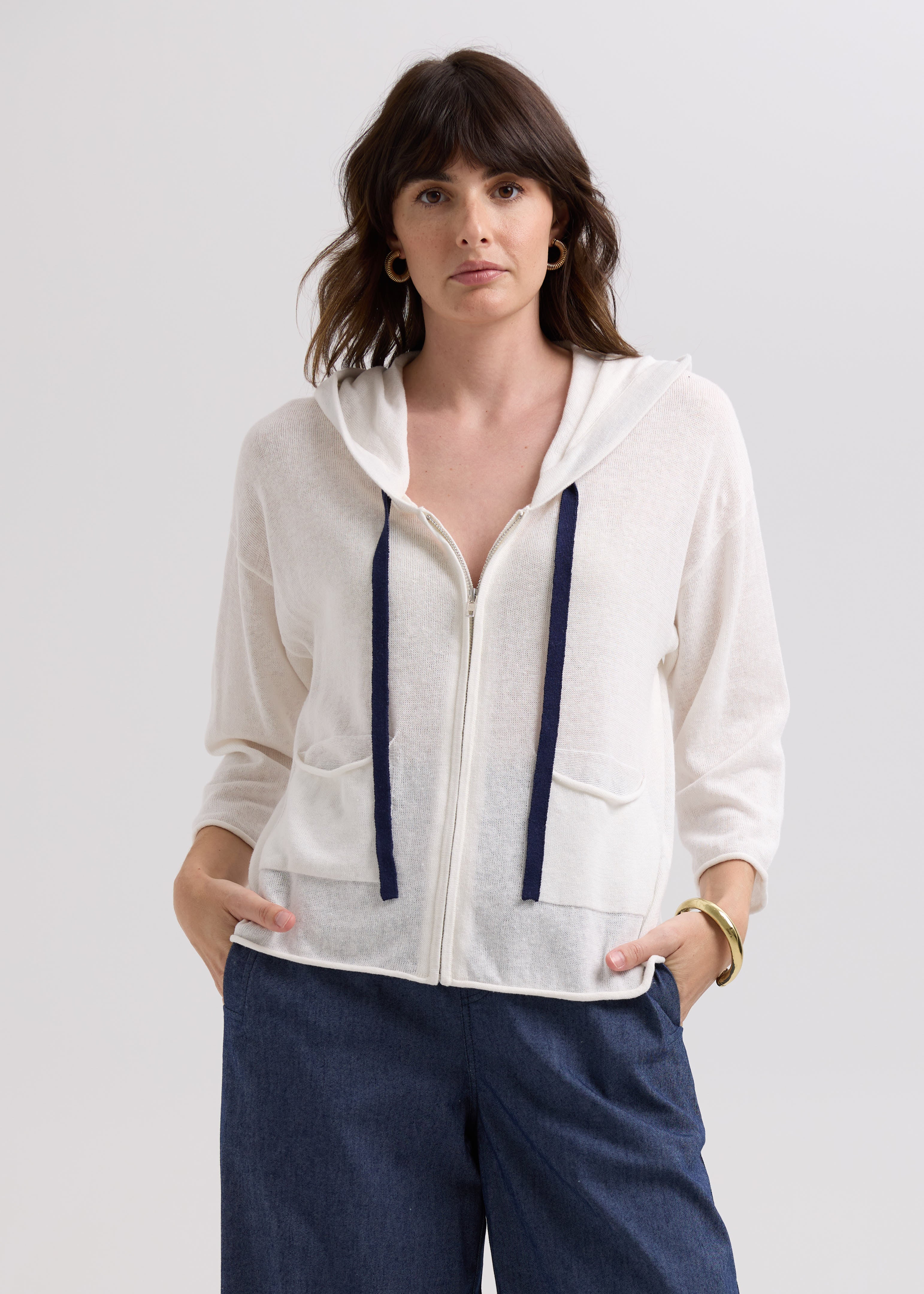 Linen Hoodie