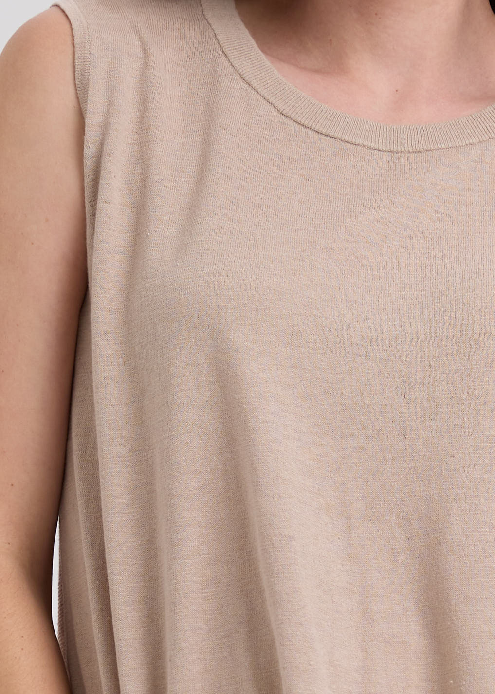 Linen A-Line Top