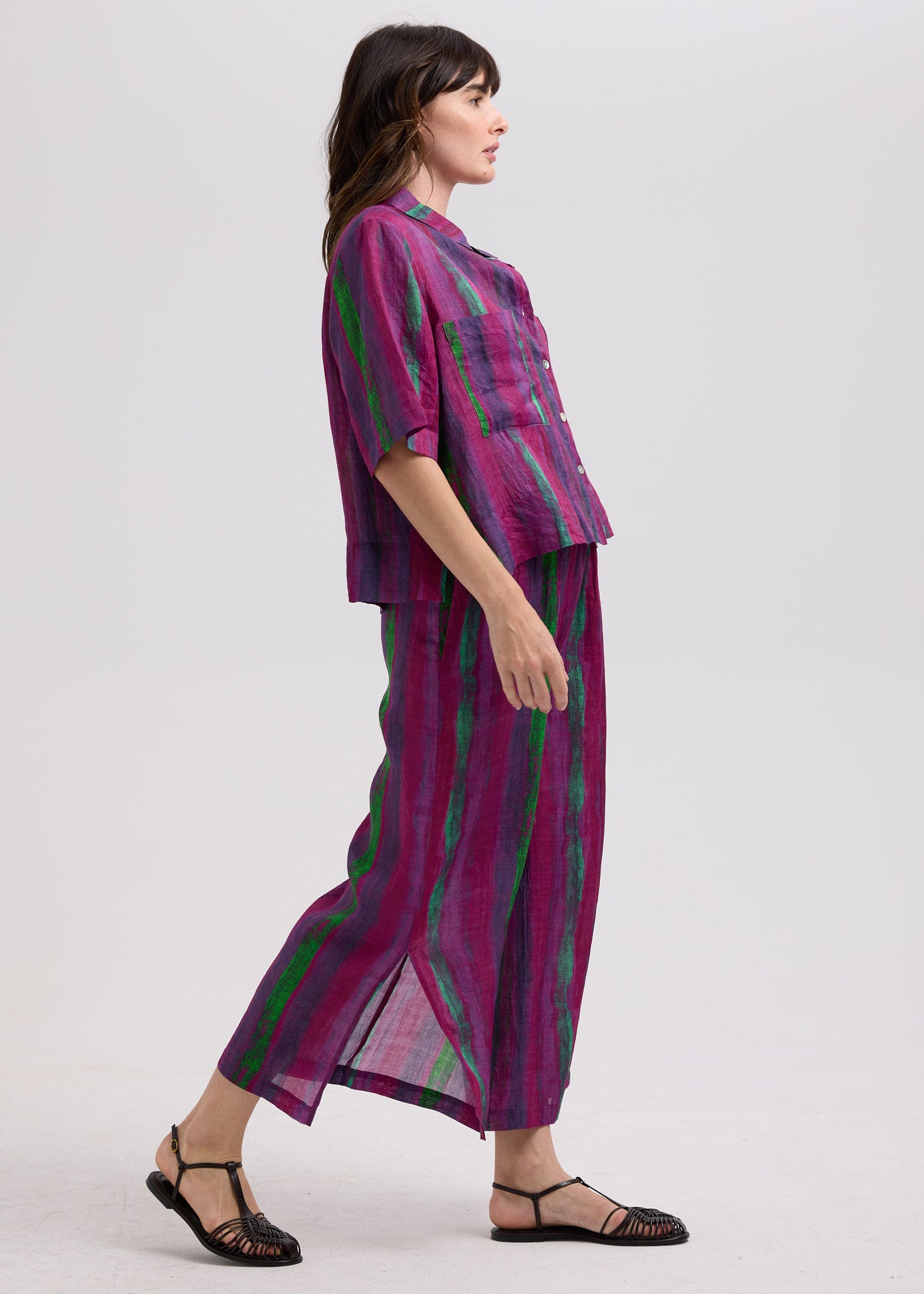 Painted Linen Shirt