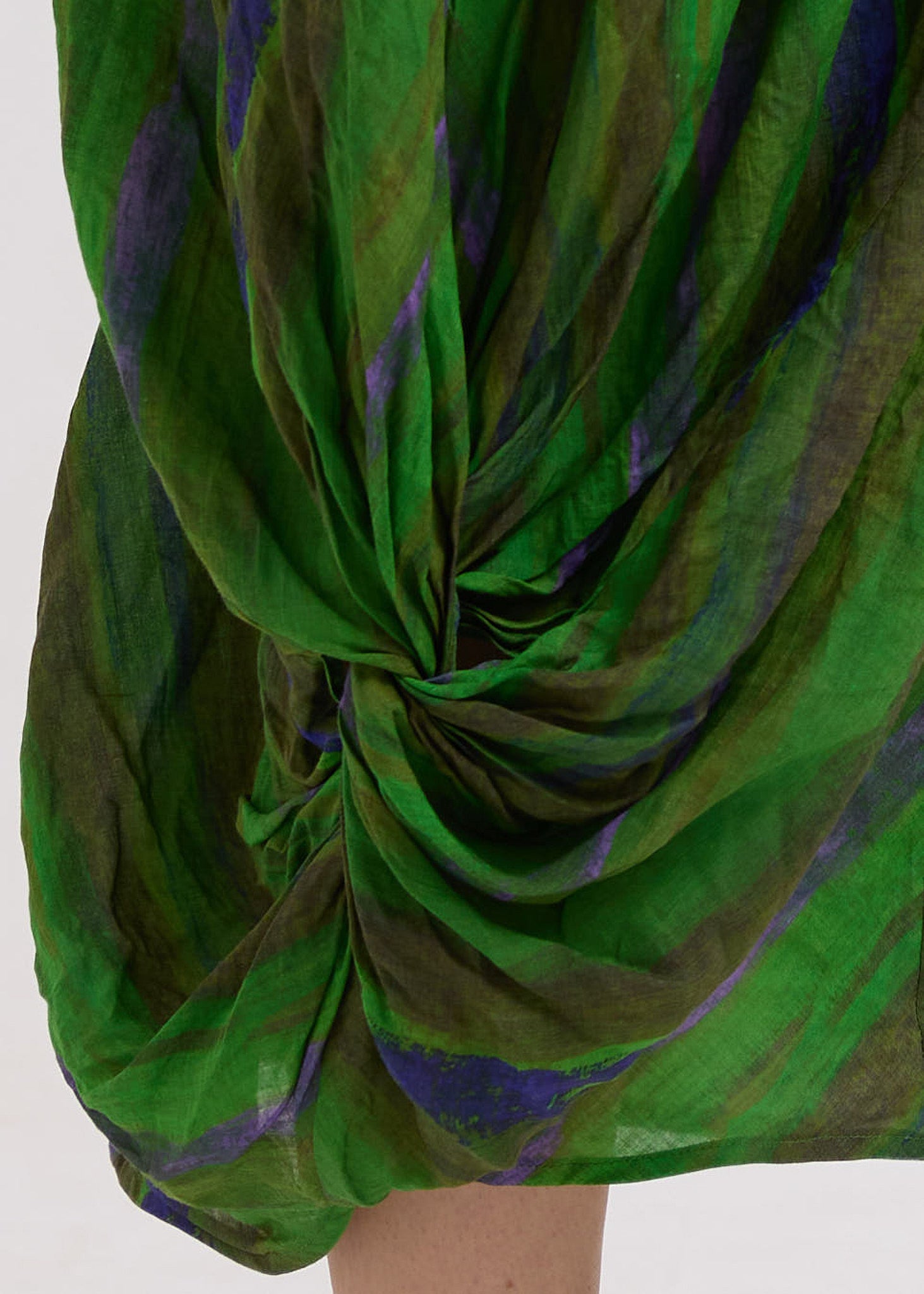 Painted Linen Dress