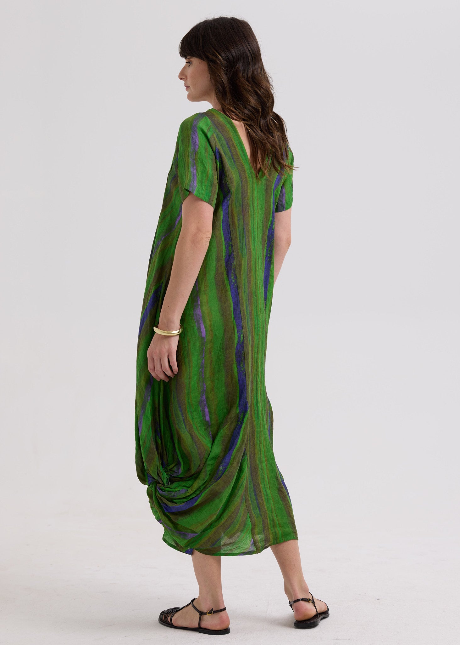 Painted Linen Dress