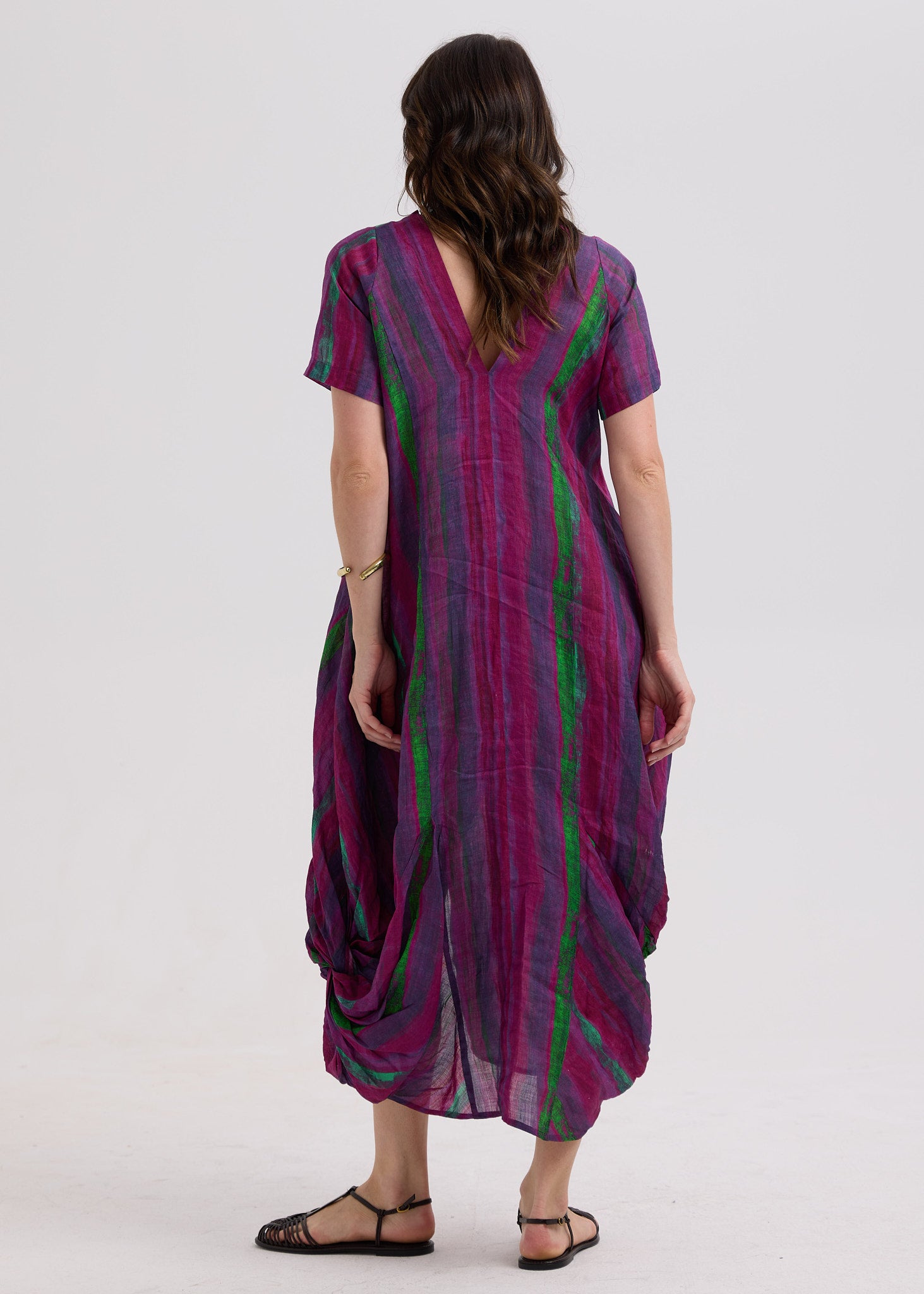 Painted Linen Dress