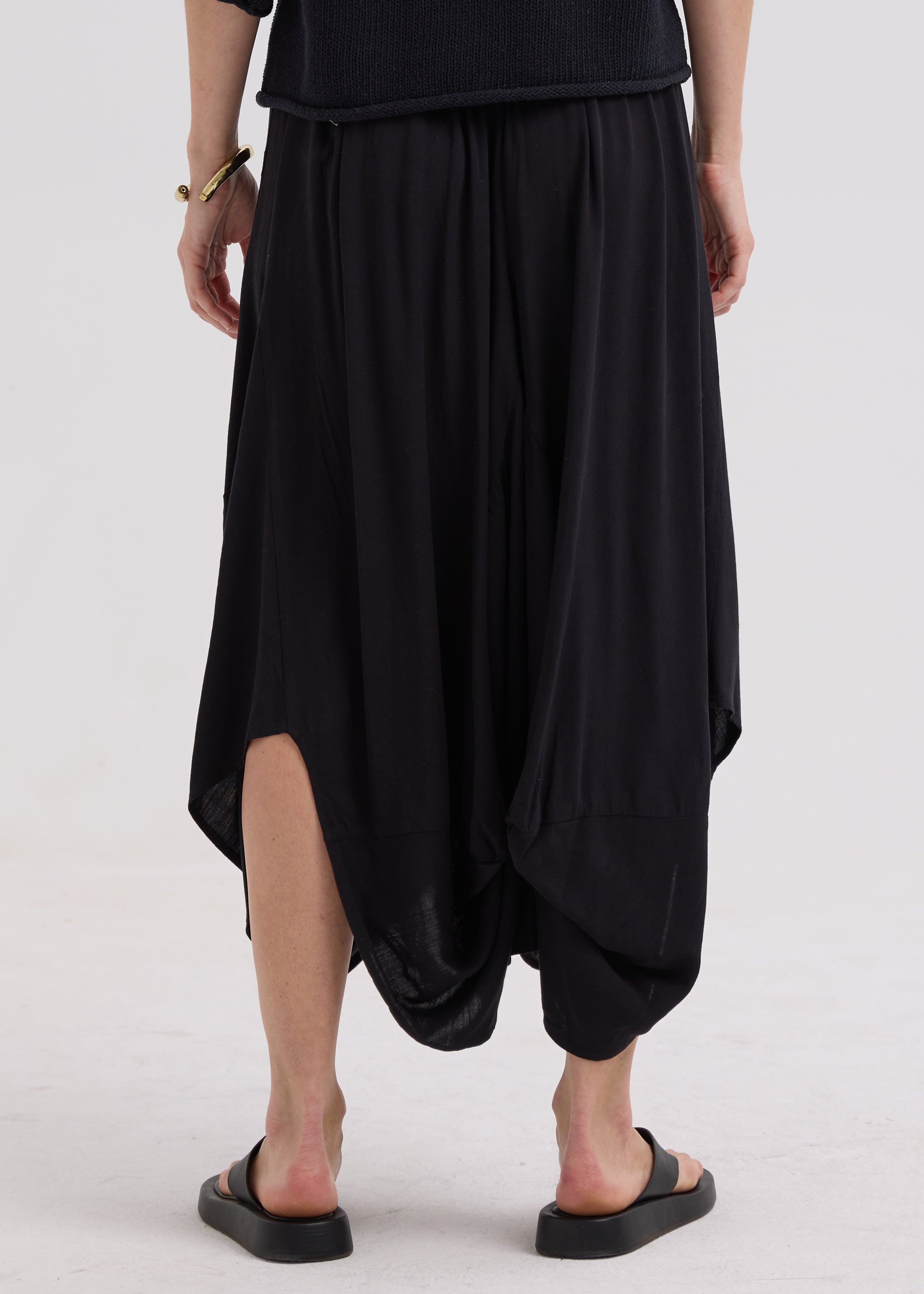 Drape Bottom Skirt