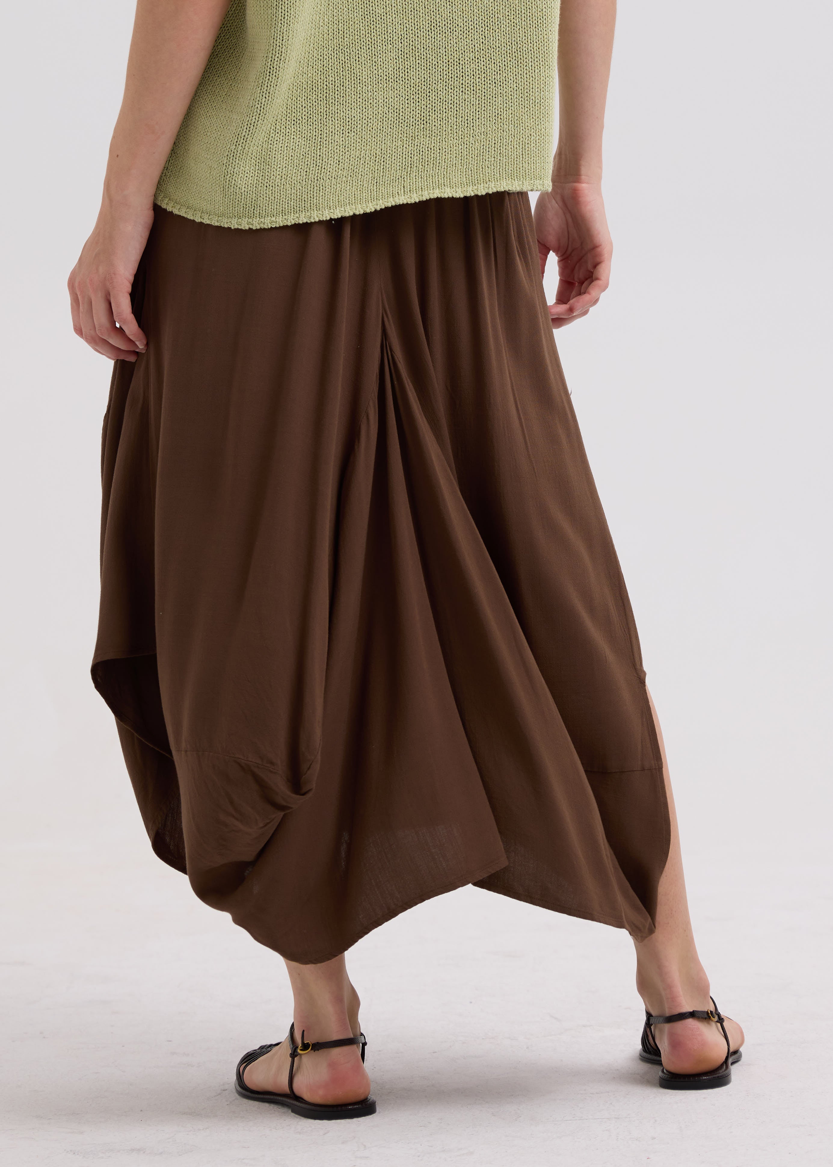 Drape Bottom Skirt