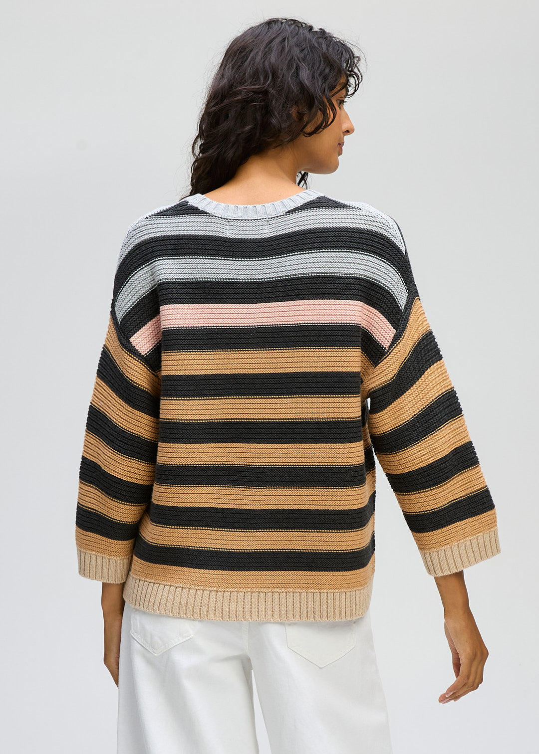 Chunky Stripe Crew