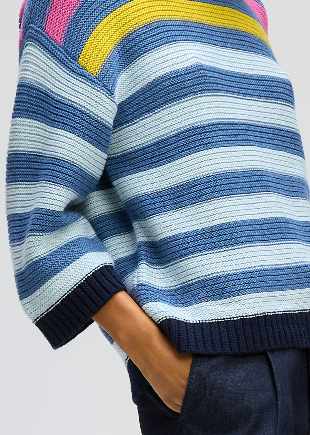 Chunky Stripe Crew