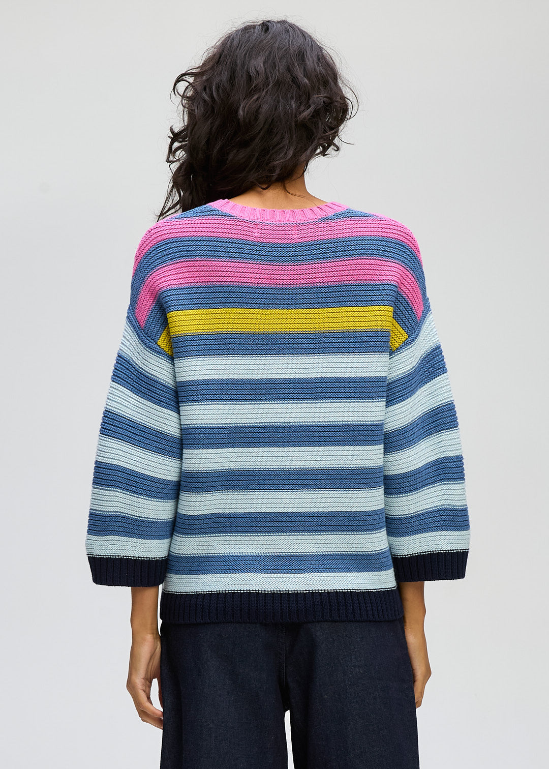Chunky Stripe Crew