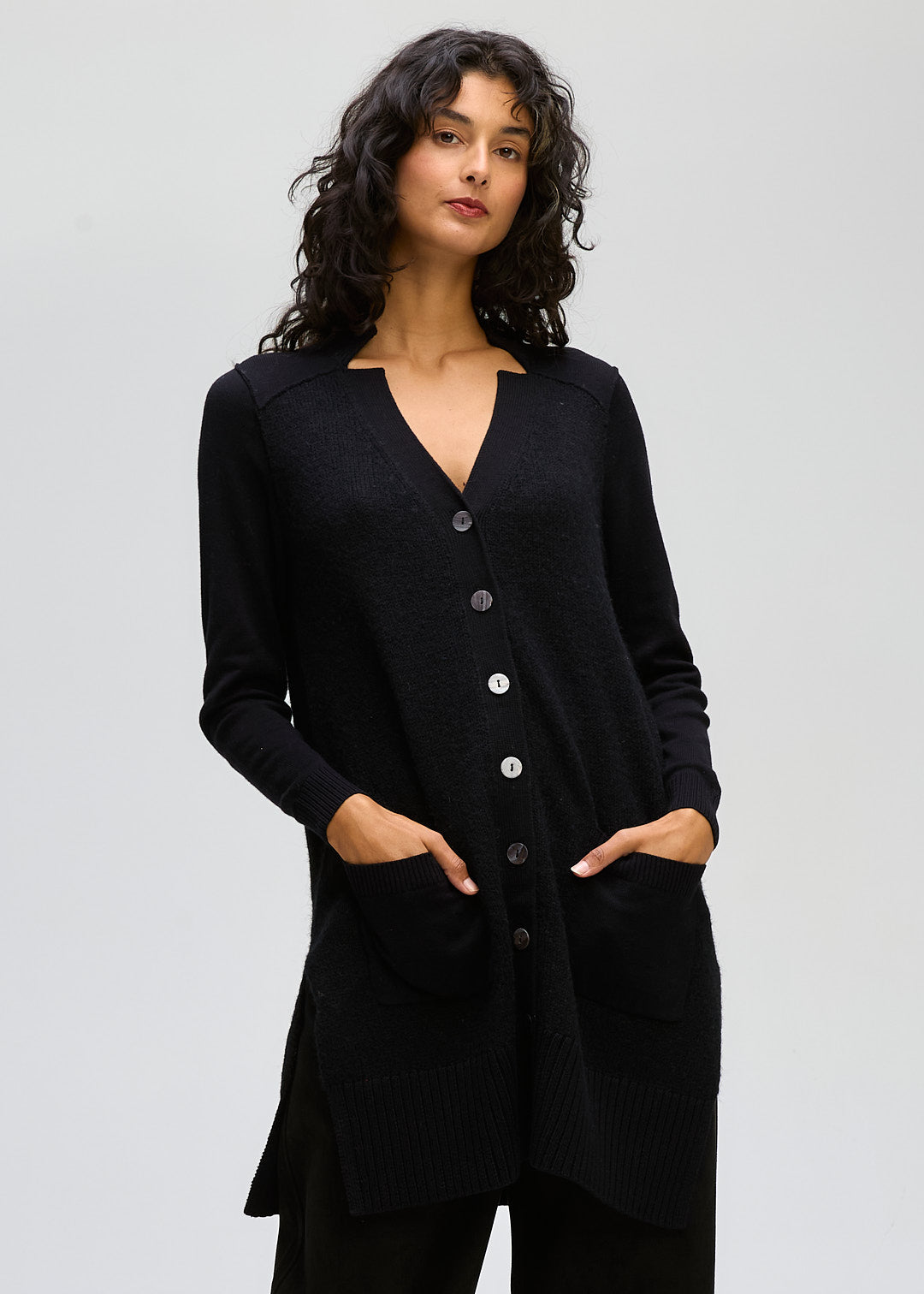 Fluffy Detail Cardi