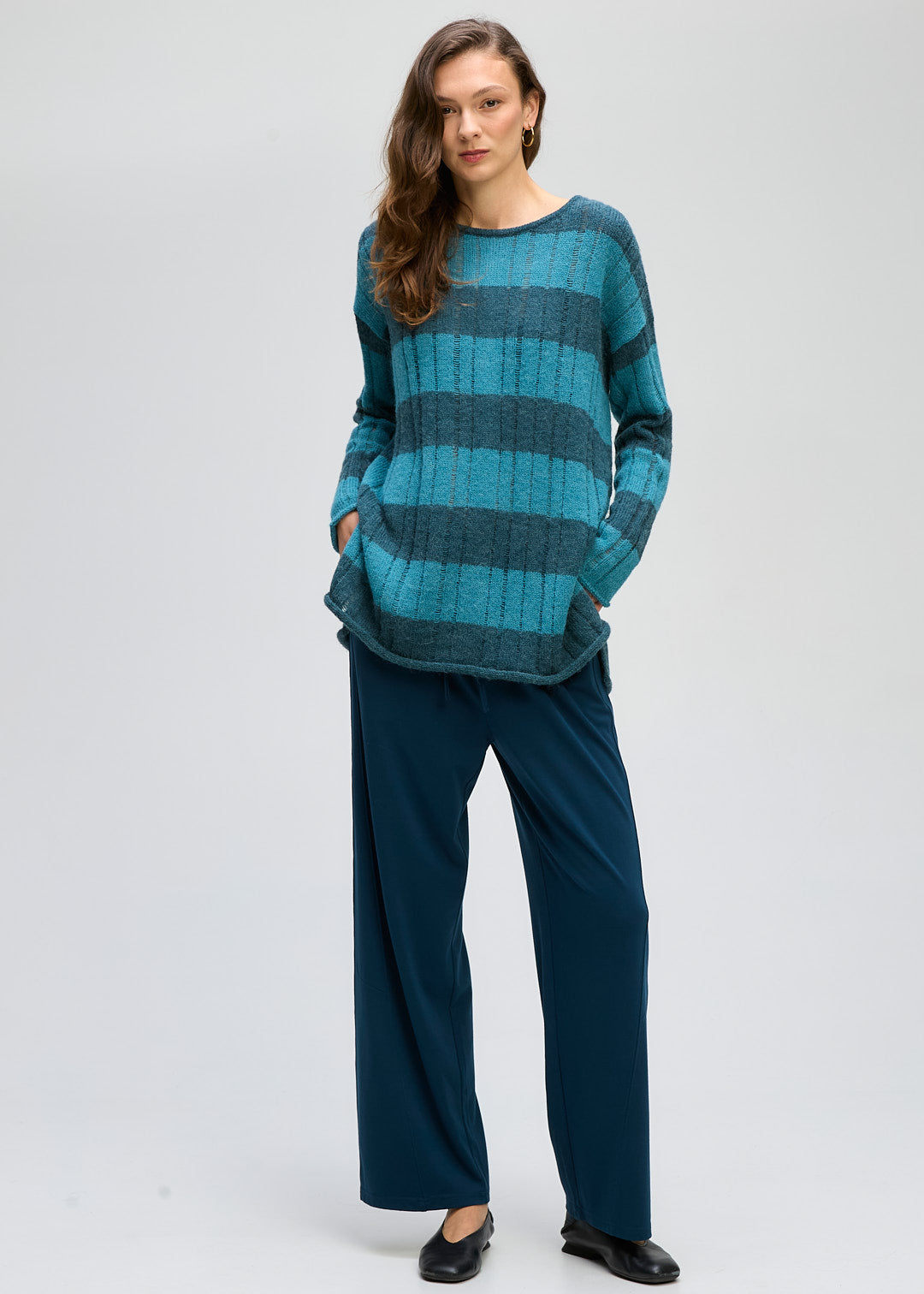 Two Way Stripe Tunic