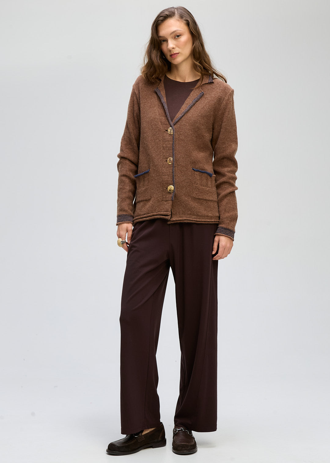 Collared Cardi