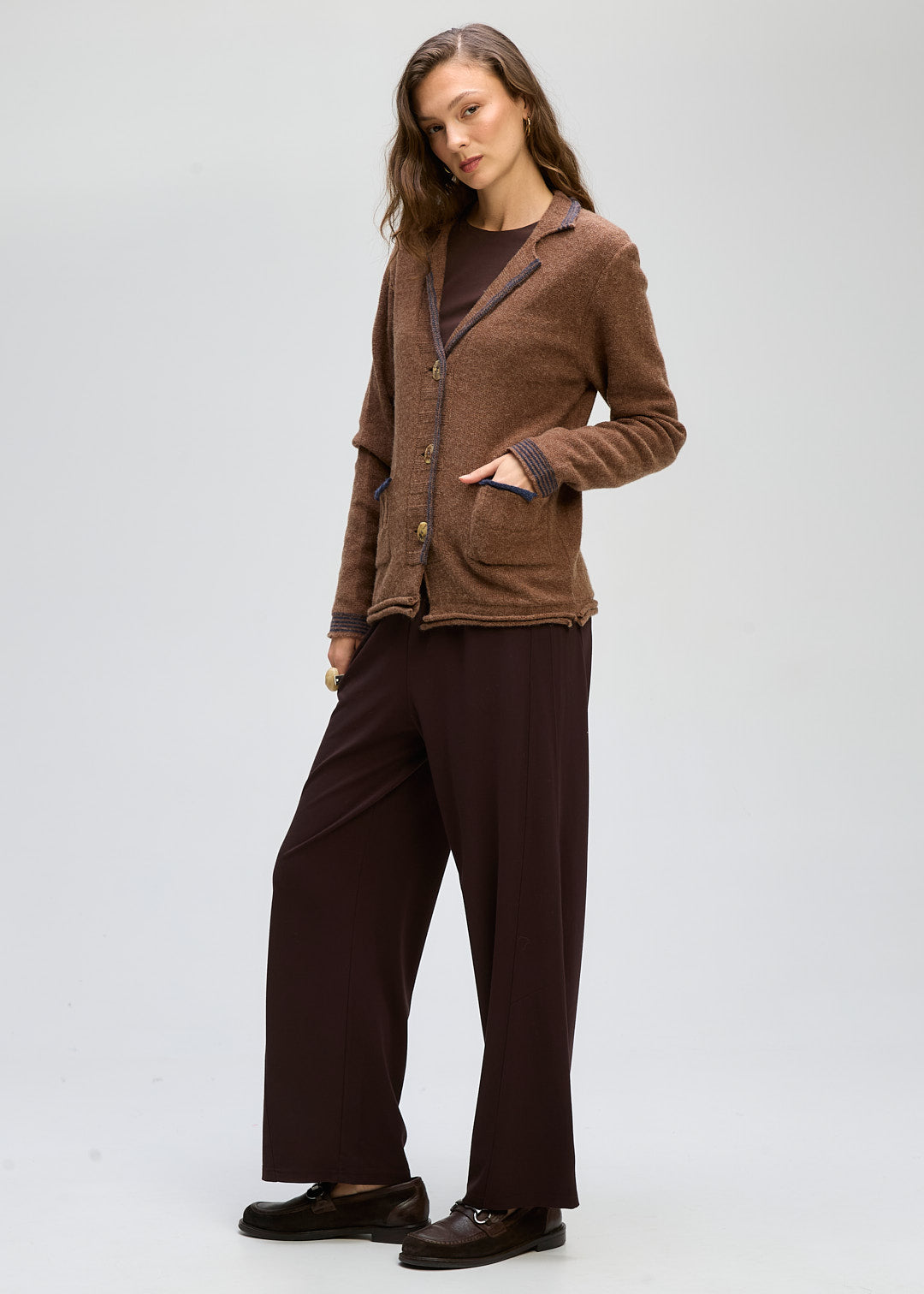 Collared Cardi