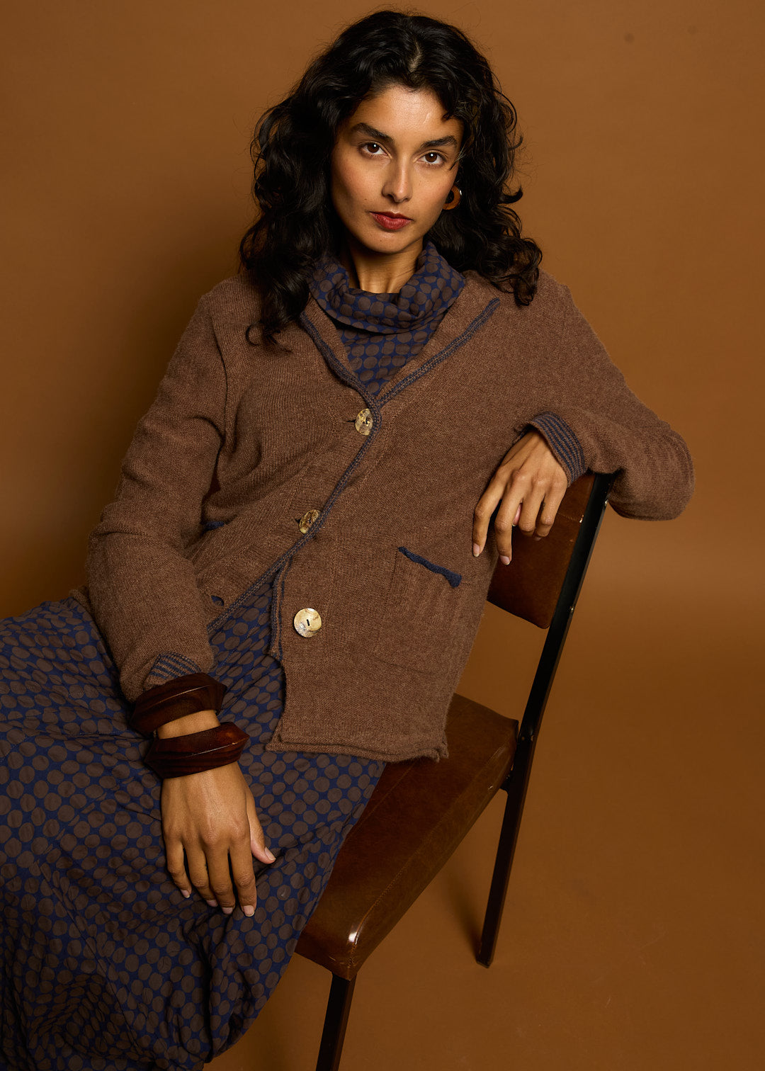Collared Cardi