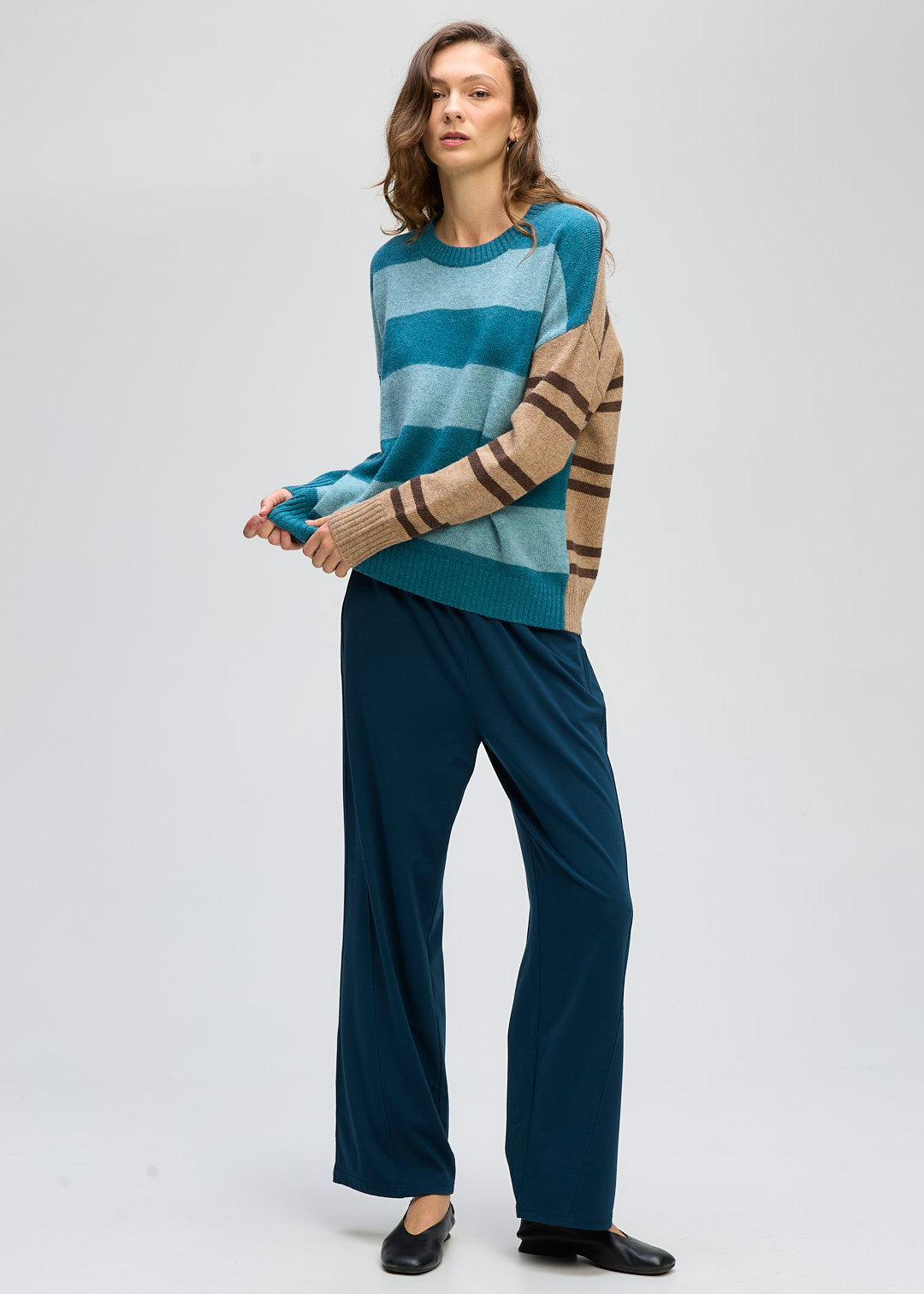 Groove Stripe Crew