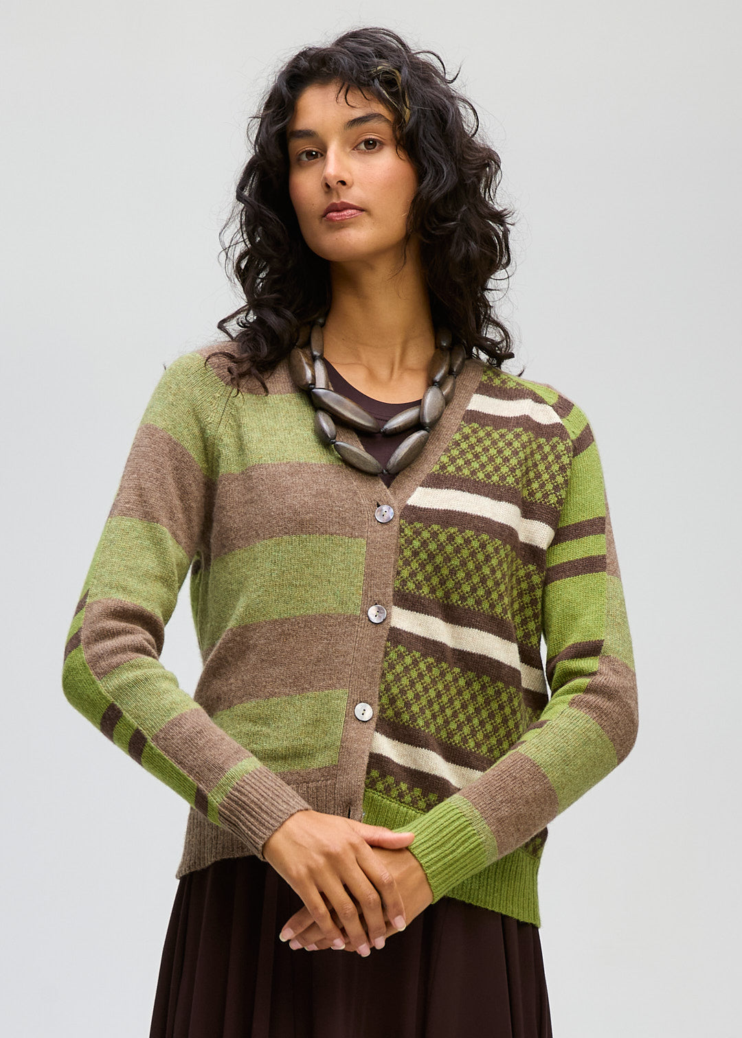 Groove Stripe Cardi