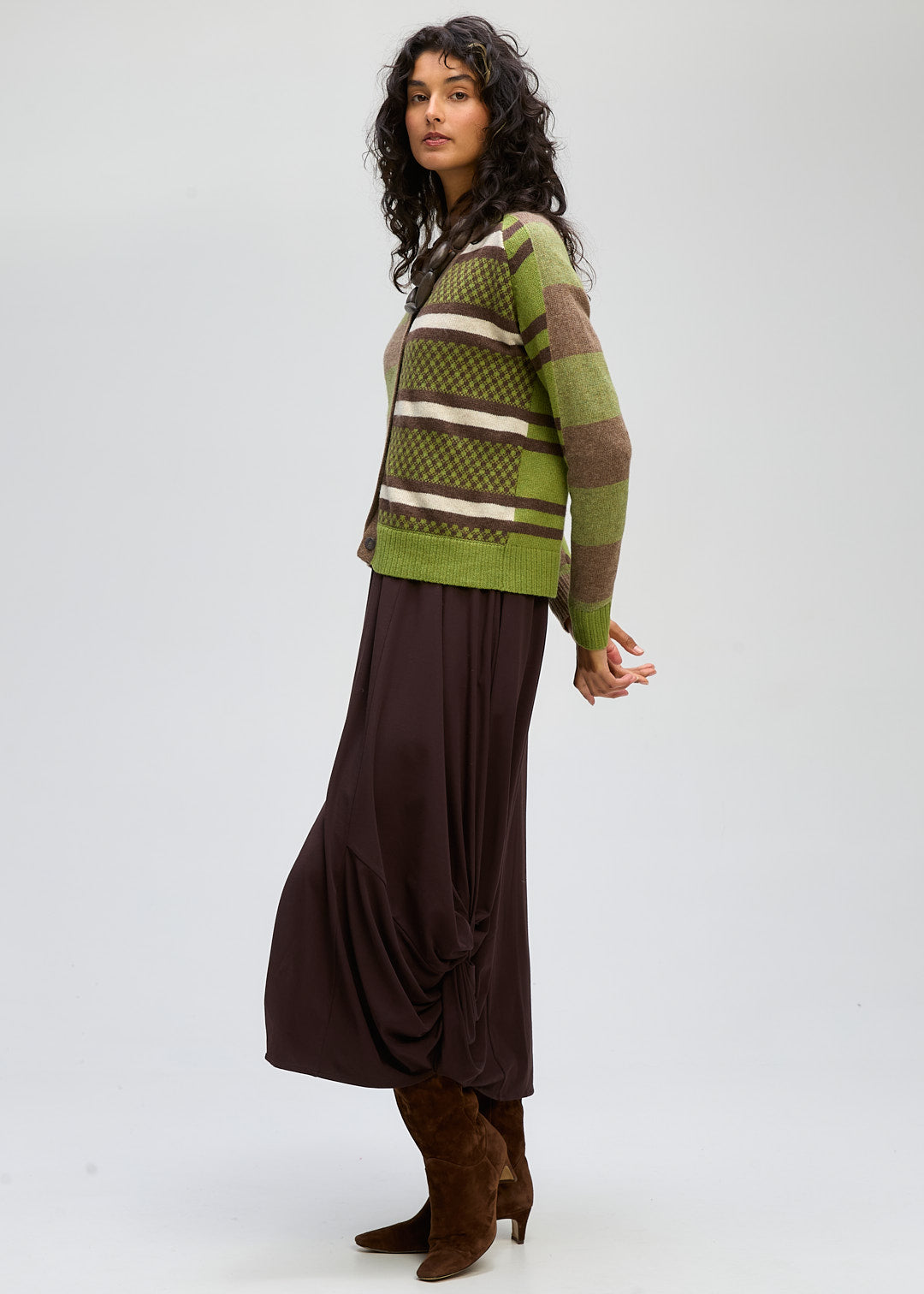 Groove Stripe Cardi