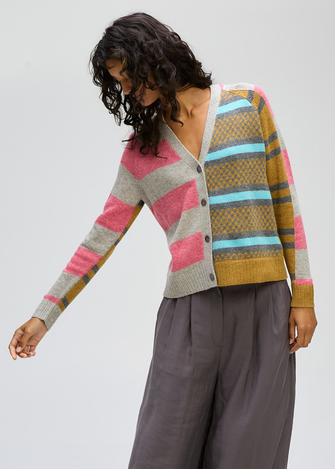 Groove Stripe Cardi