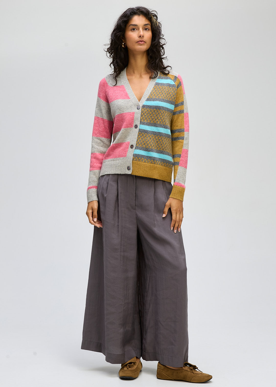 Groove Stripe Cardi