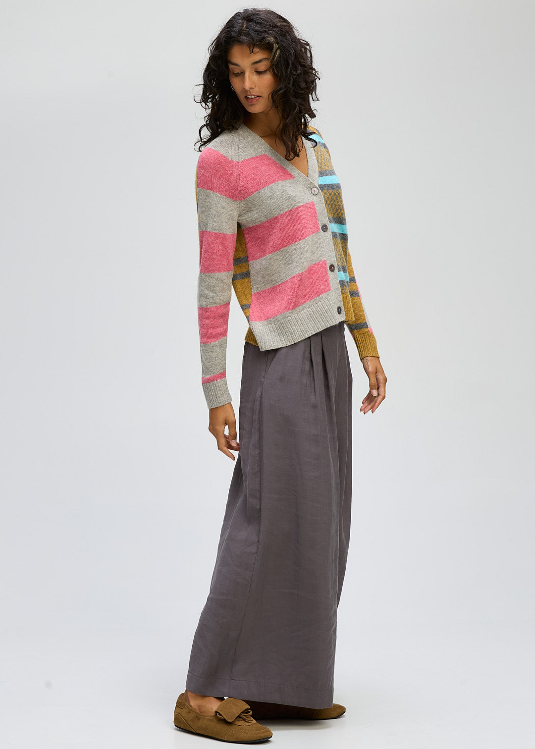 Groove Stripe Cardi