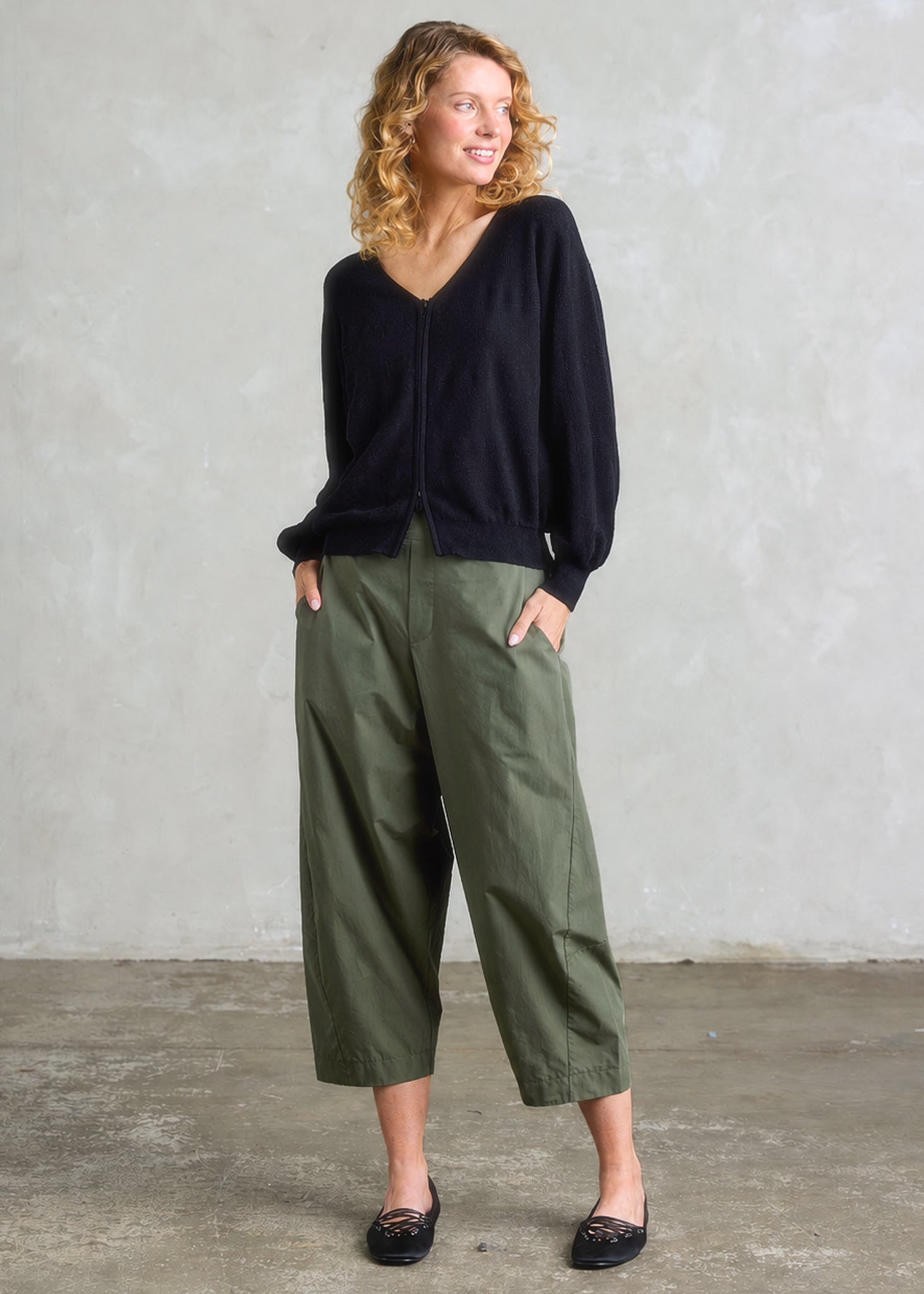 Statement Zip Cardi
