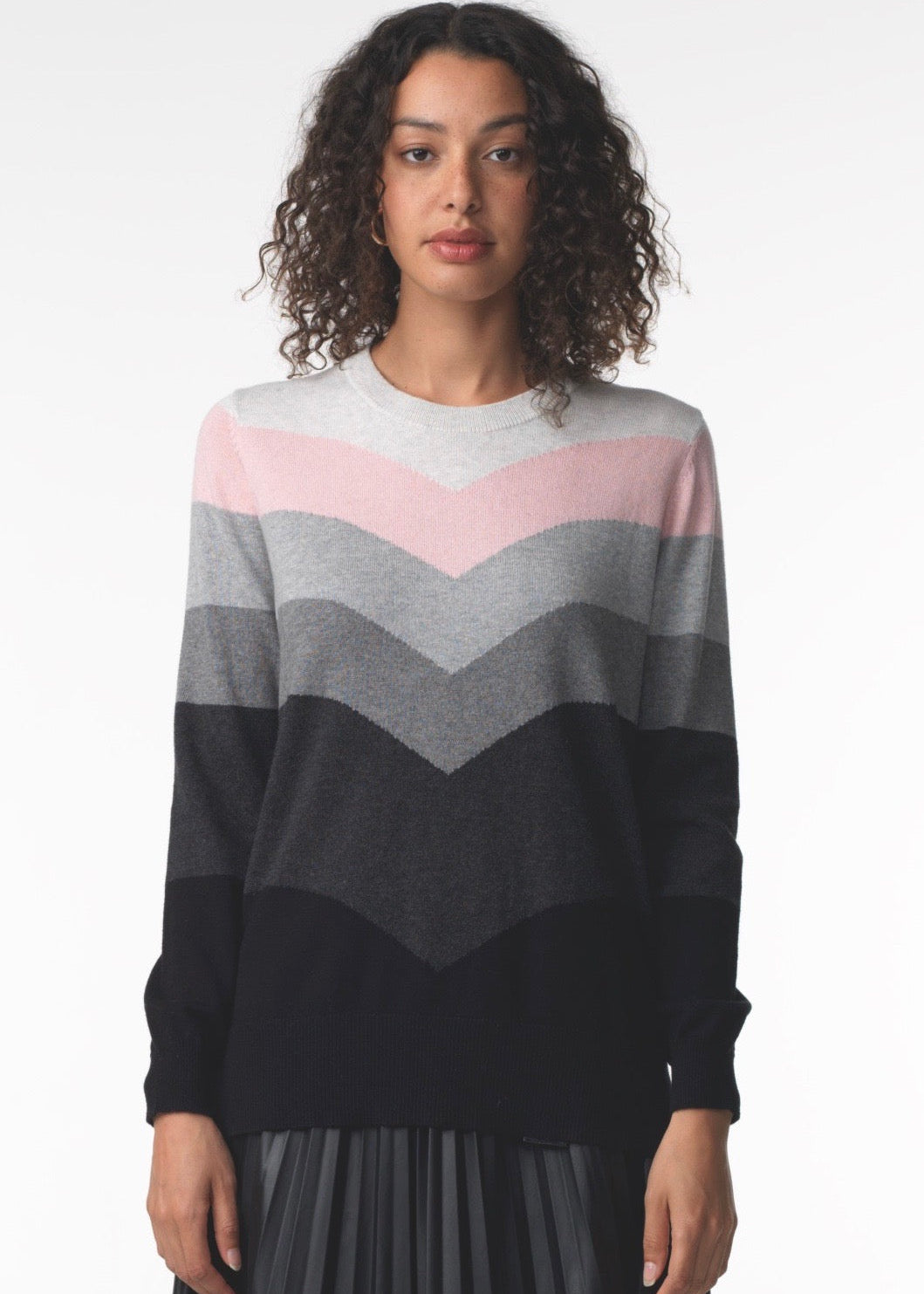 Retro Curve Sweater