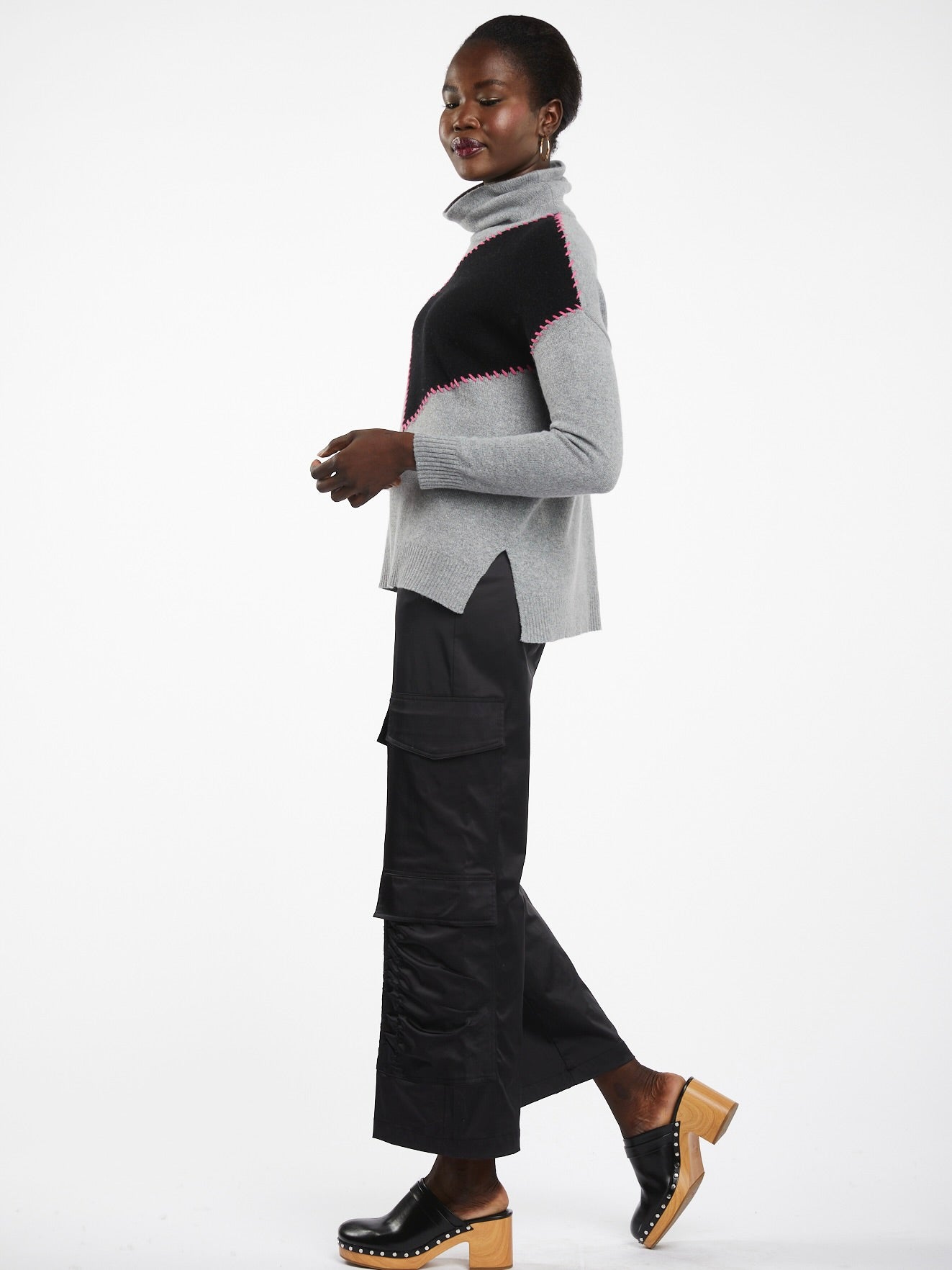 Shoulder Patch Jumper