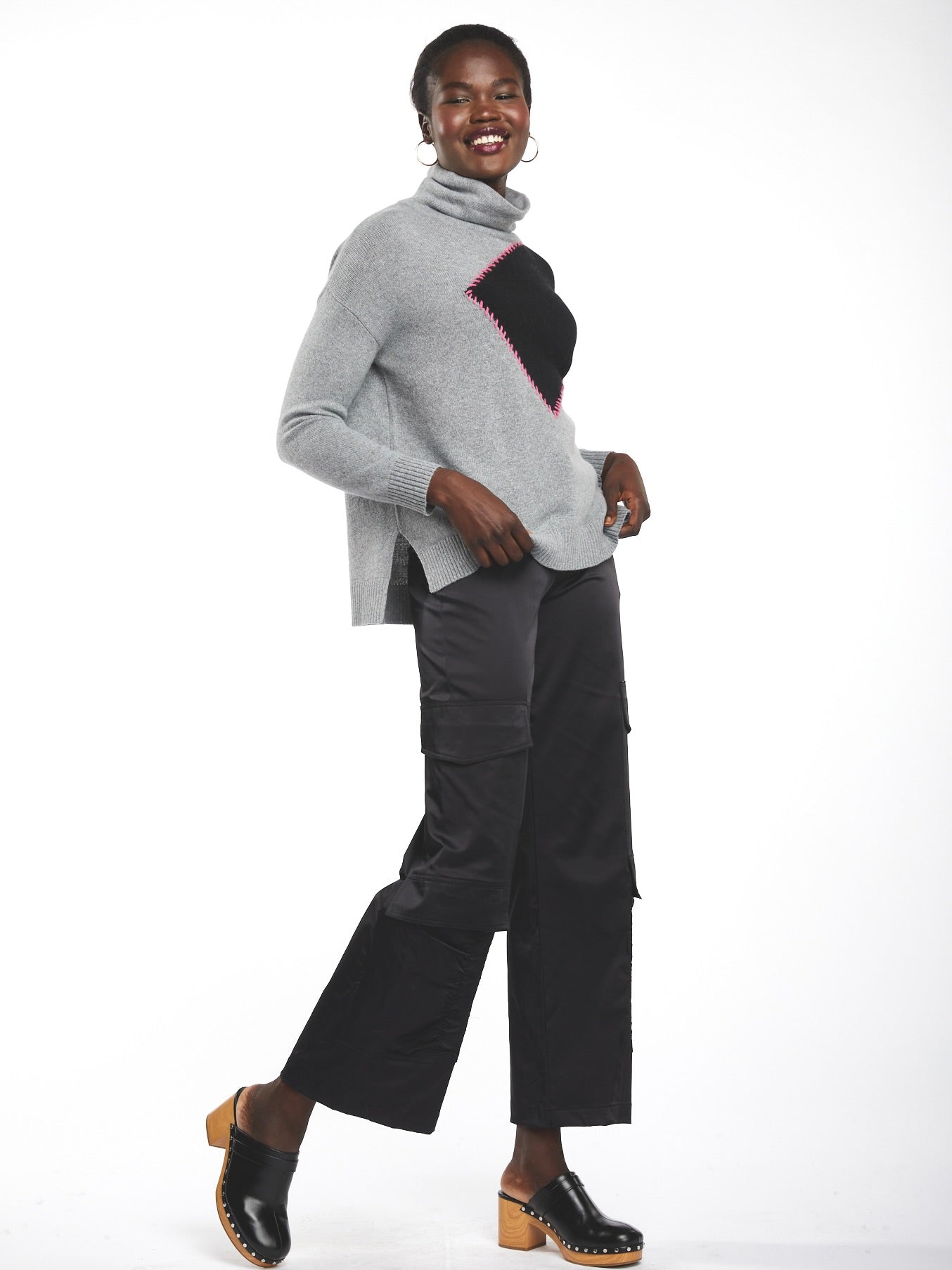 Shoulder Patch Jumper