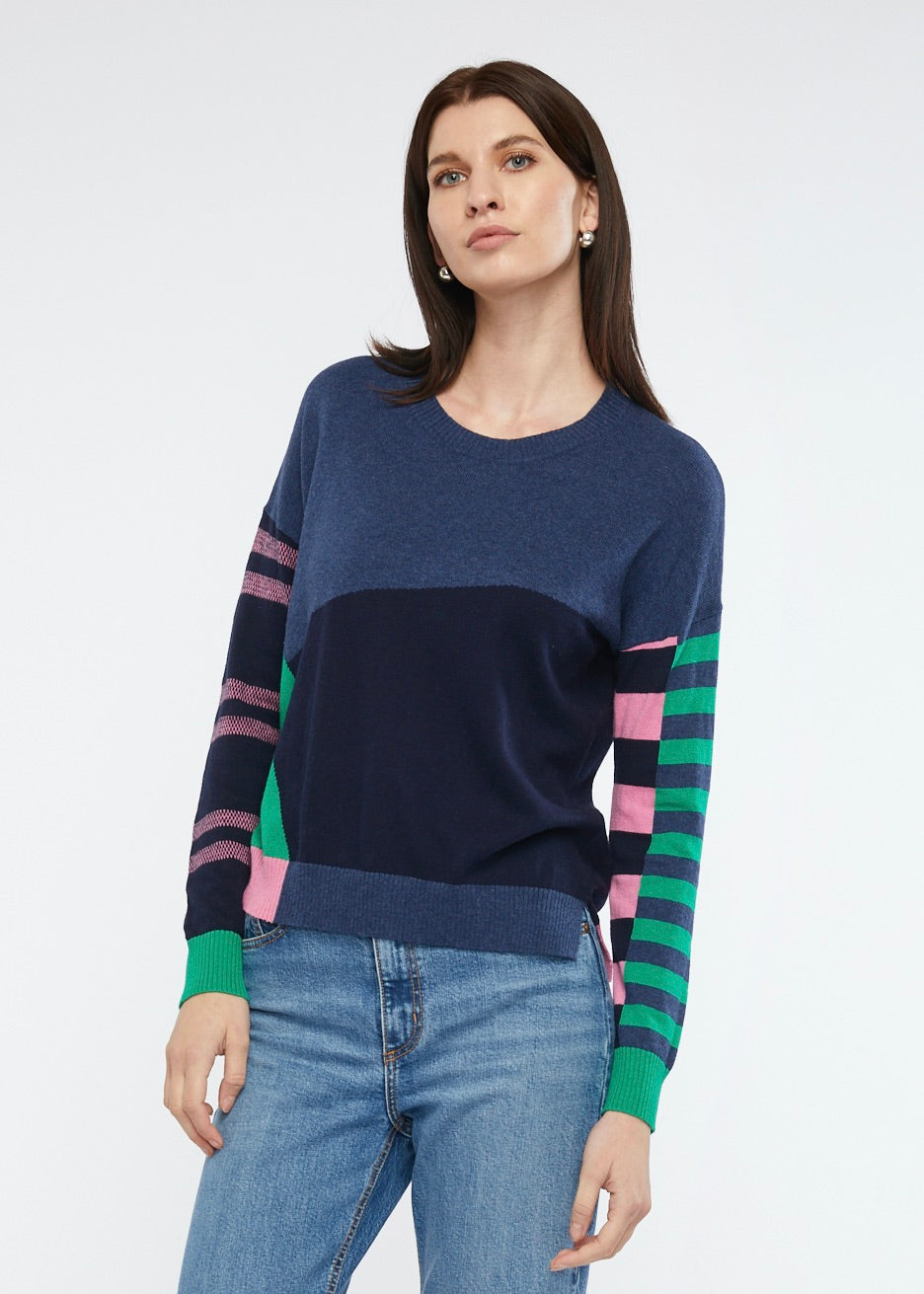 Eclectic Intarsia Jumper