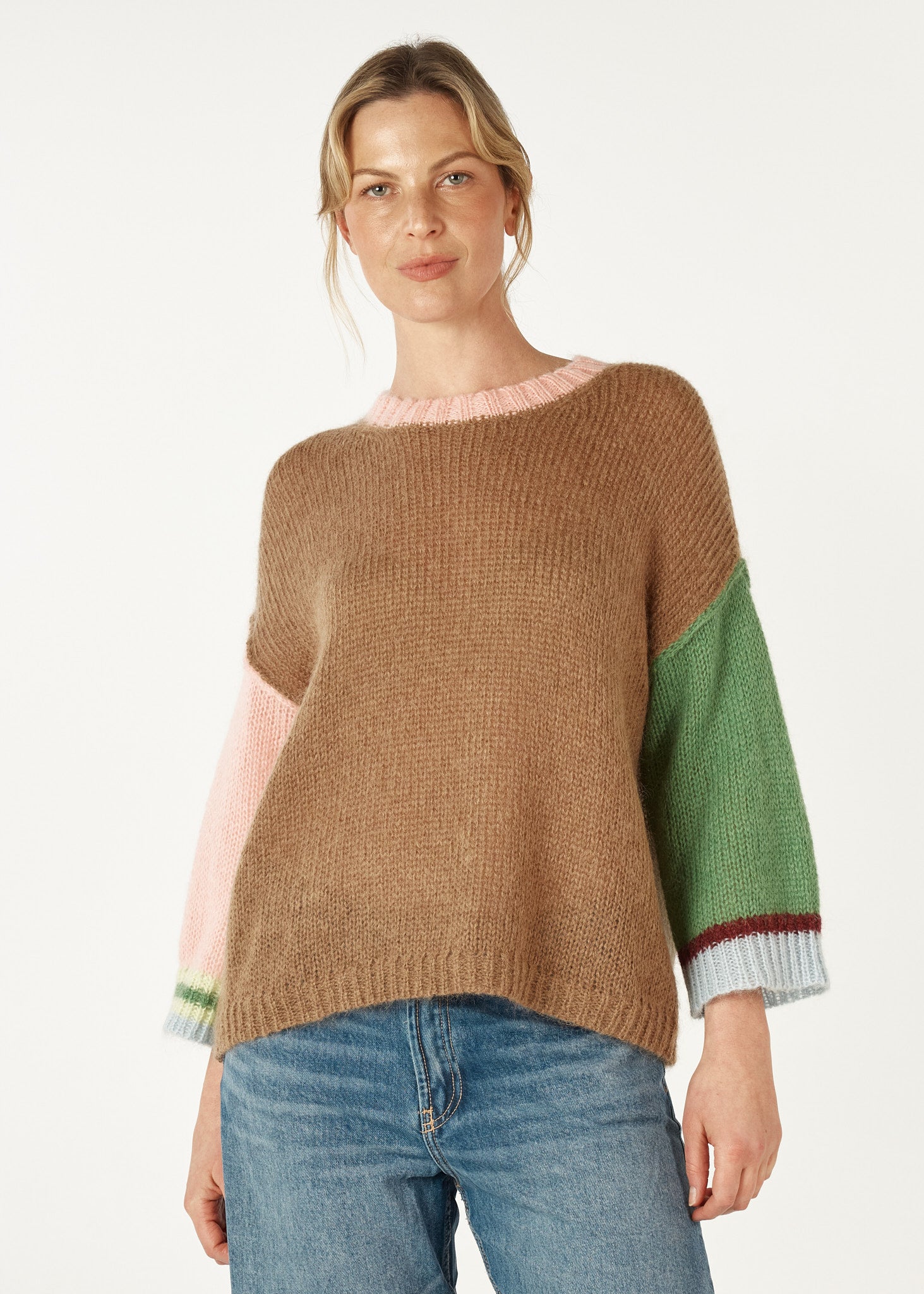 Mohair Colour Block