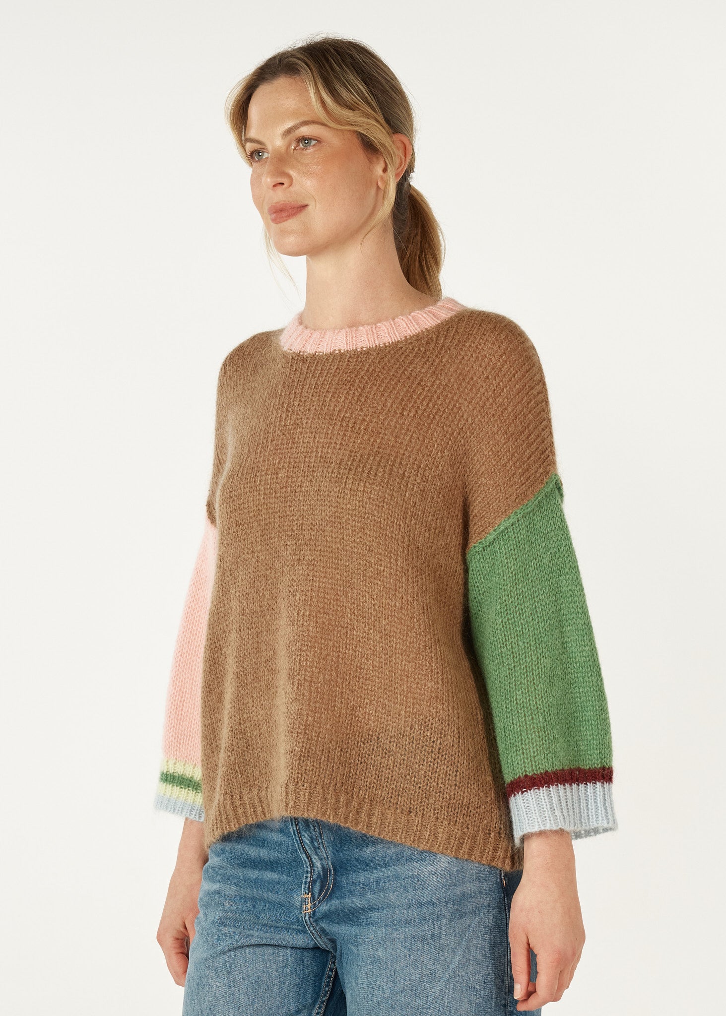 Mohair Colour Block