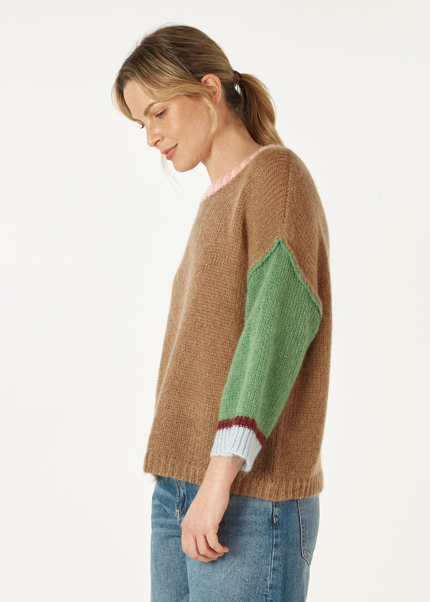 Mohair Colour Block