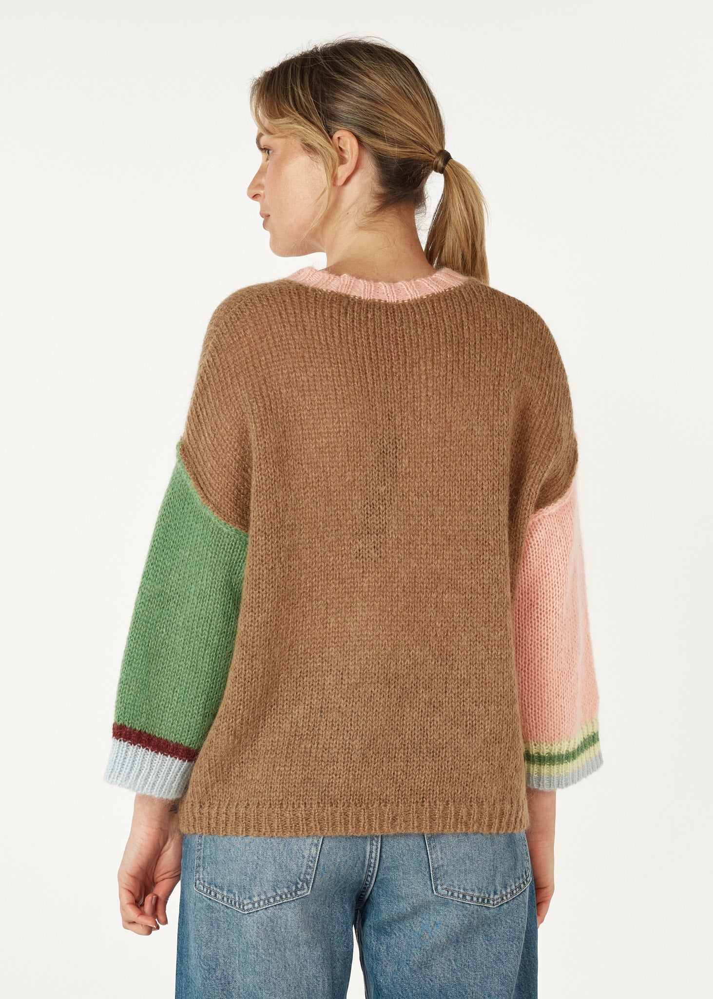 Mohair Colour Block
