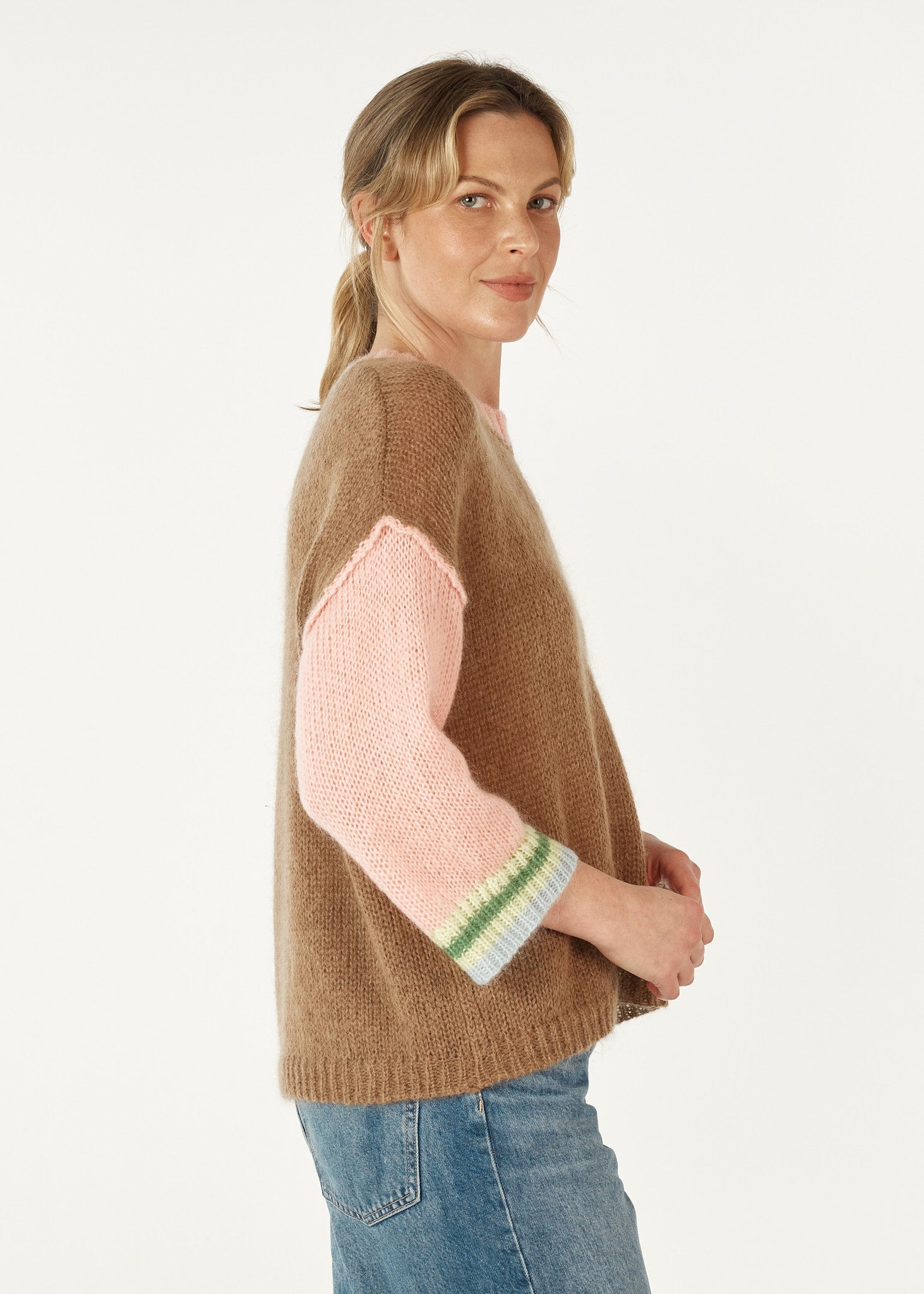 Mohair Colour Block