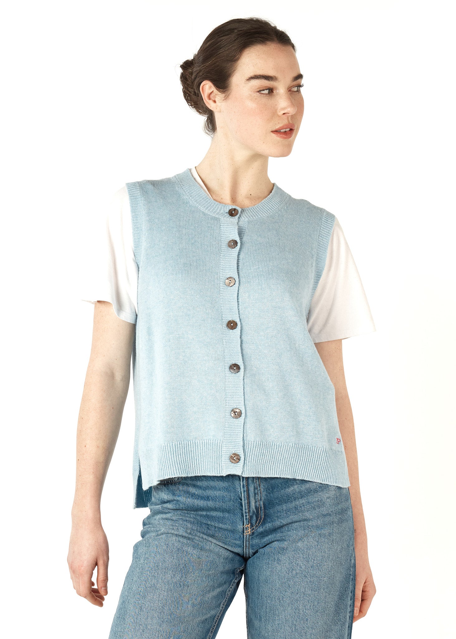 Essential Button Vest