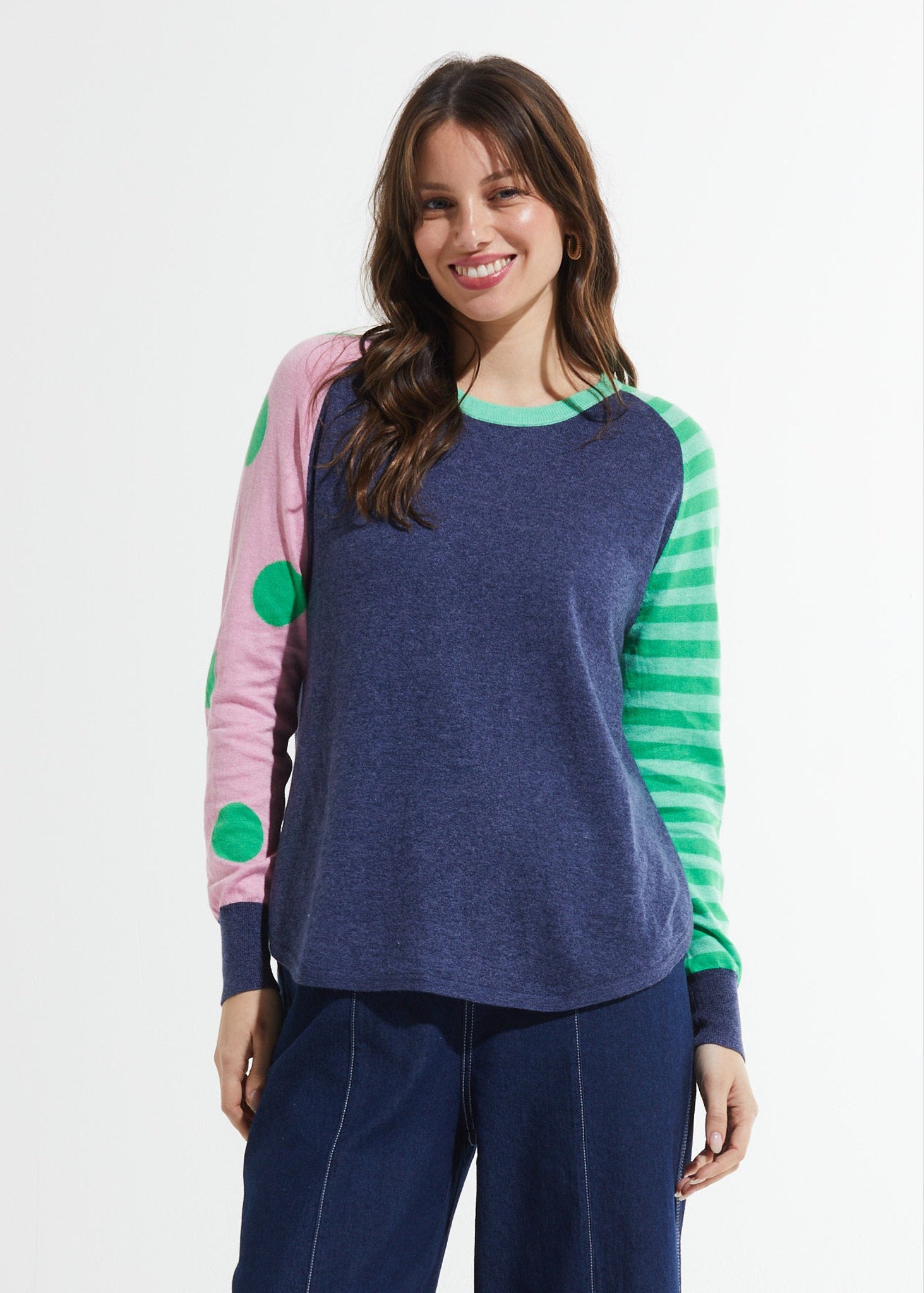 Spots + Stripes Sweater