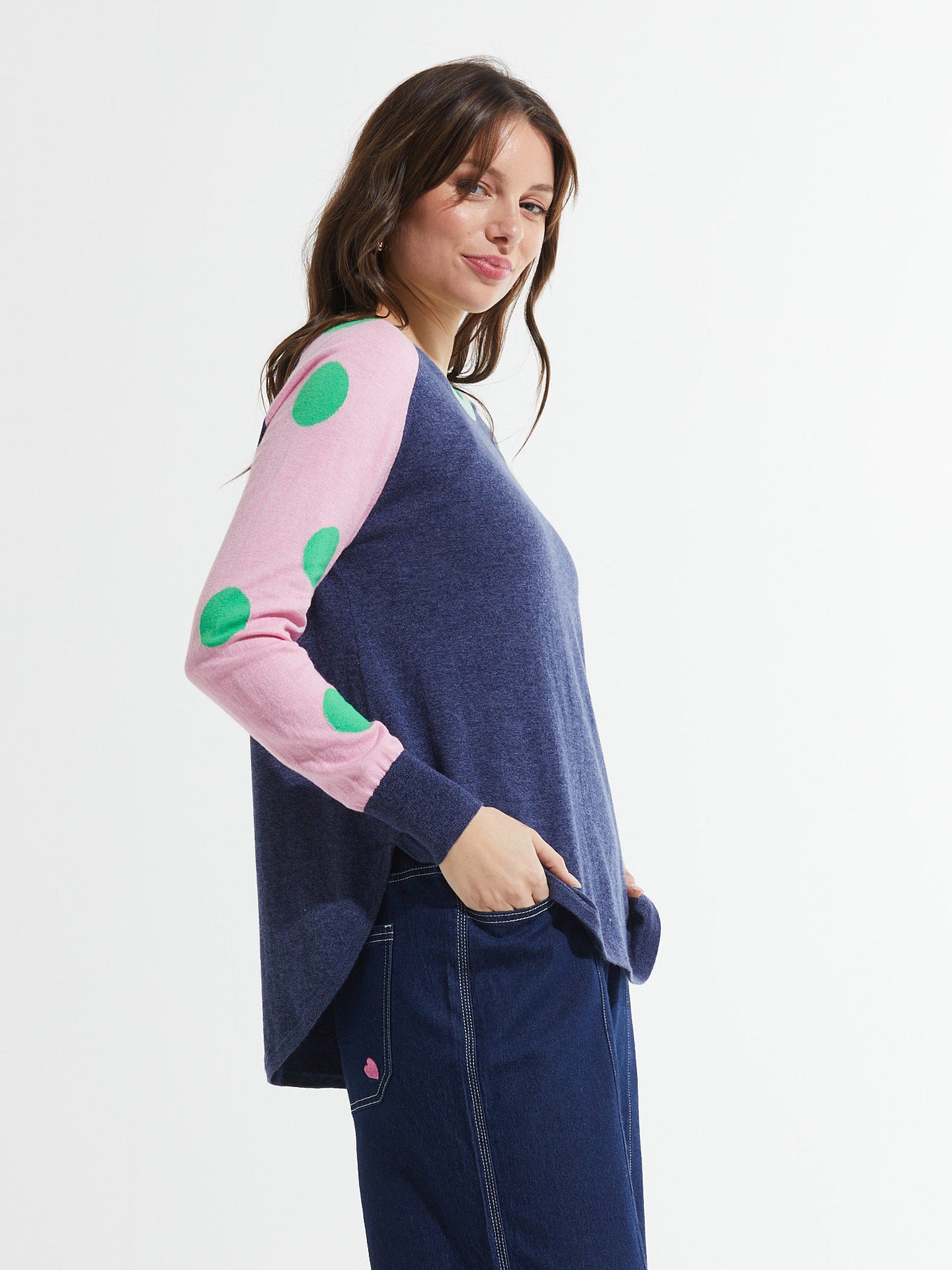 Spots + Stripes Sweater